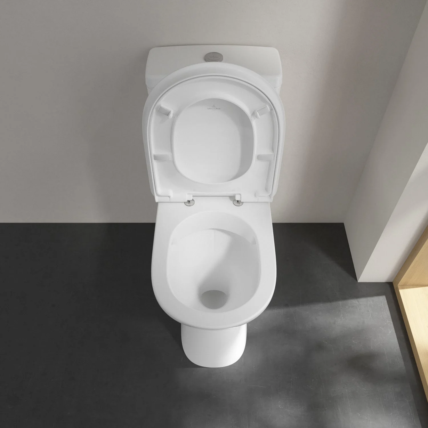 Villeroy & Boch Vicare Tiefspül-WC für Kombination, spülrandlos, bodenstehend Bild 7