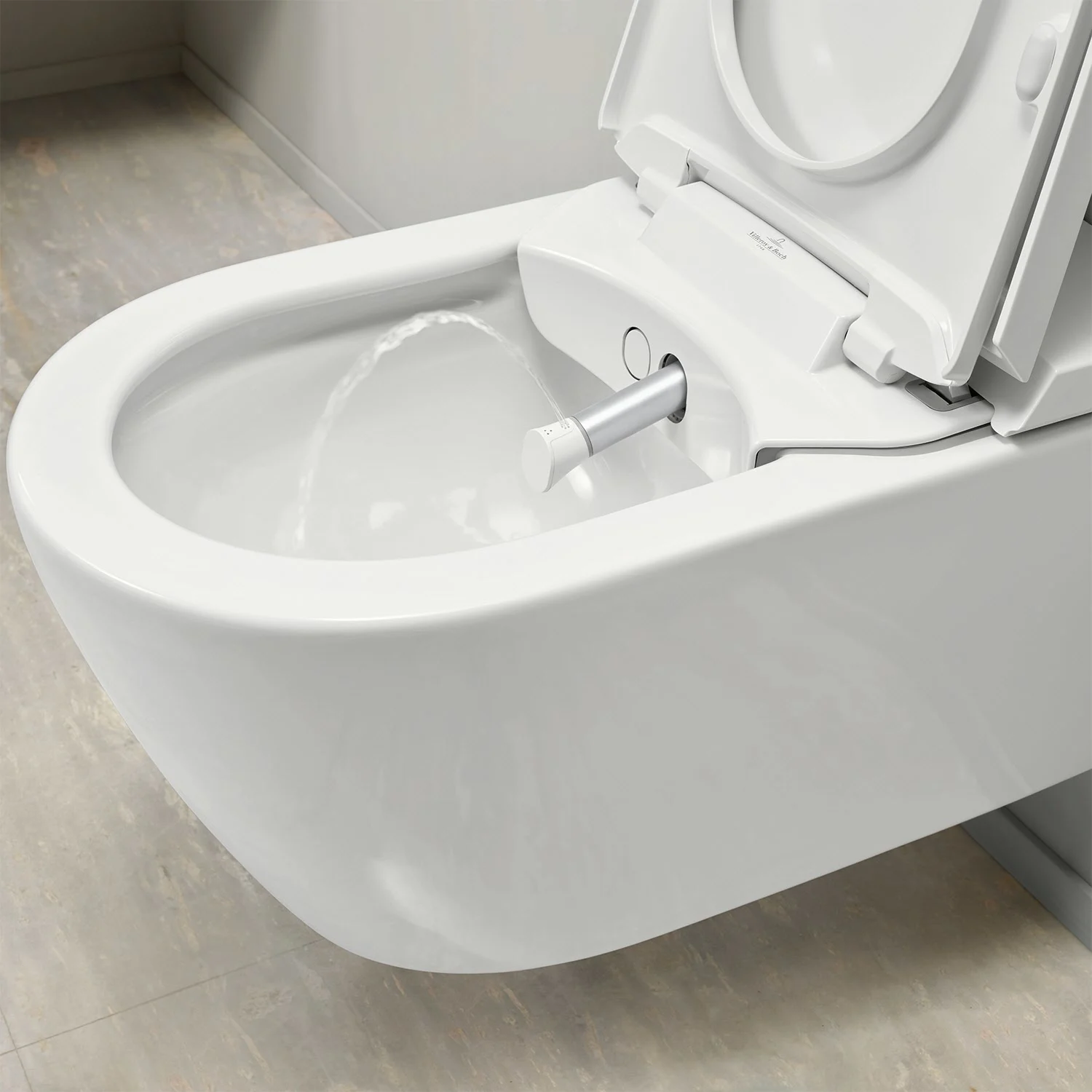 Villeroy & Boch ViClean I200 Dusch-WC, spülrandlos Bild 6