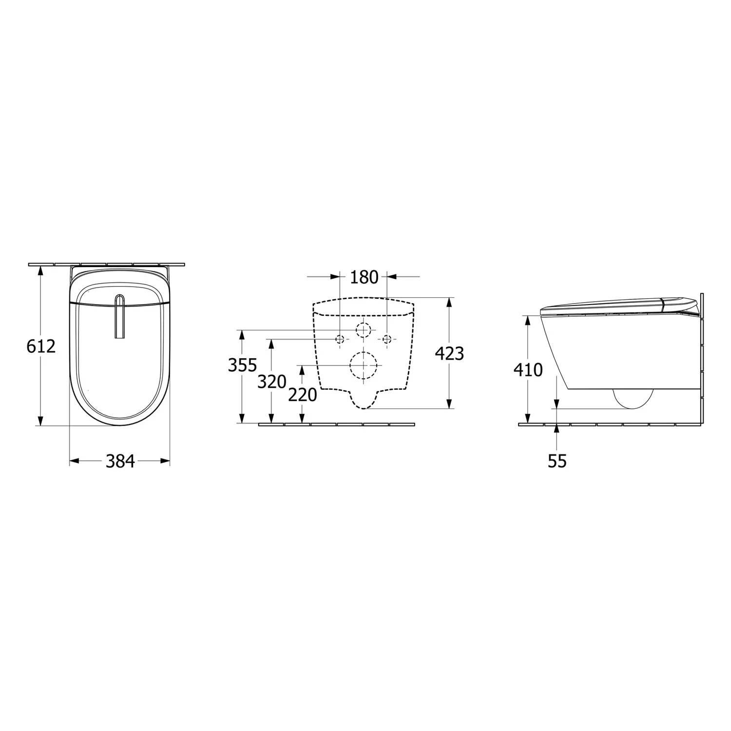 Villeroy & Boch ViClean Dusch-WC Supreo CeramicPlus Bild 6