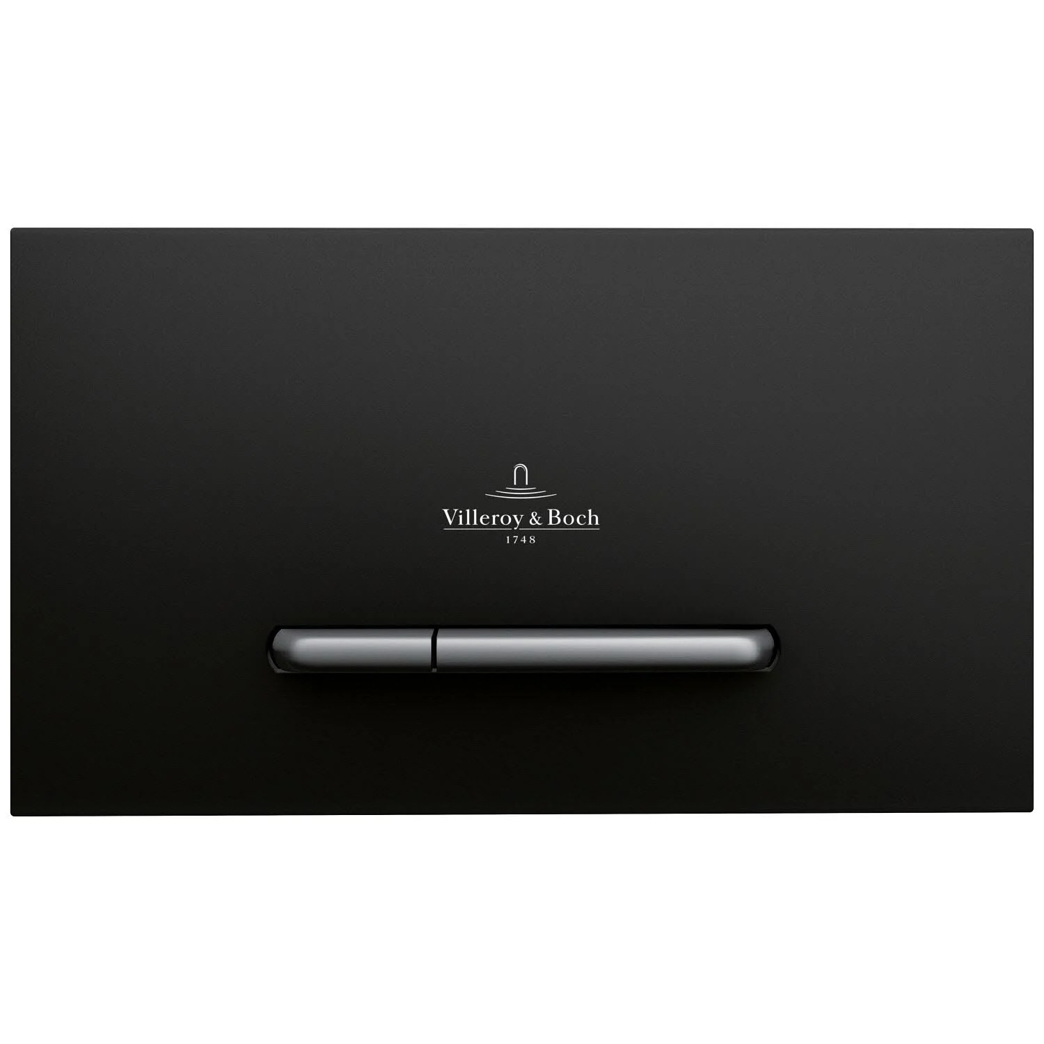 Villeroy & Boch Viconnect Betätigungsplatte 300S mit Tasten in chrom matt Bild 2