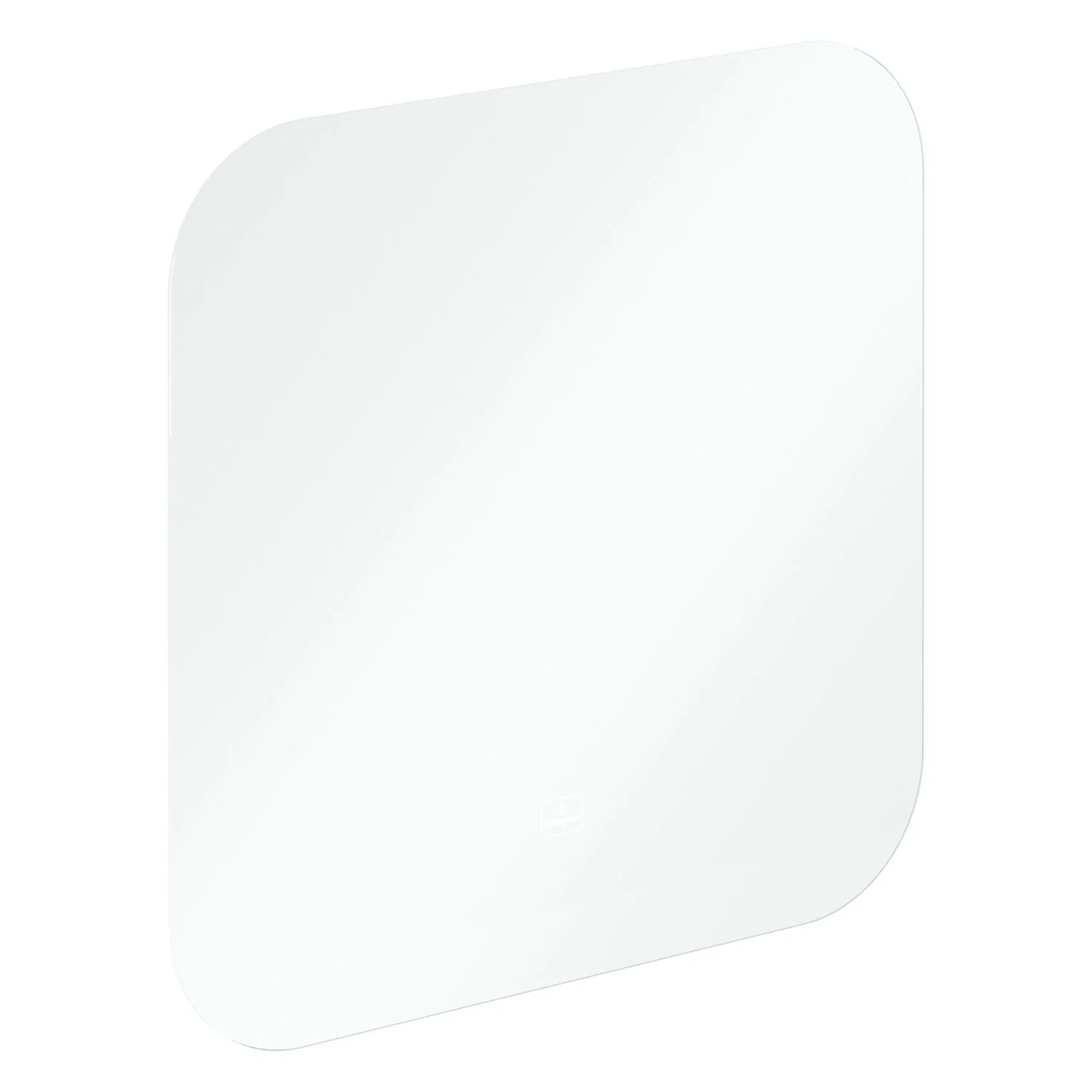 Kwadratowe lustro w widoku z przodu, Villeroy & Boch