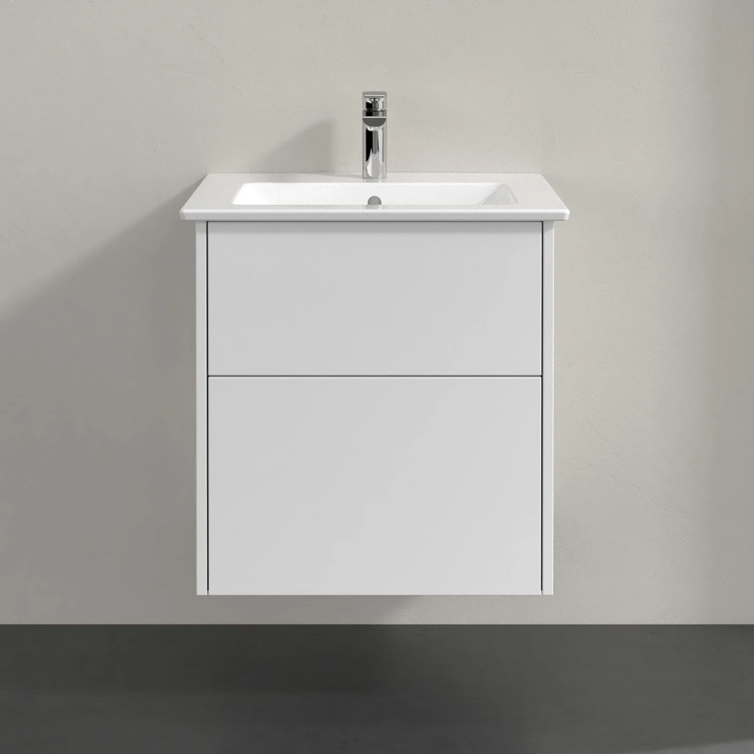 Villeroy & Boch Finero Waschtischunterschrank 60 cm mit Waschtisch, 2 Auszüge Bild 2
