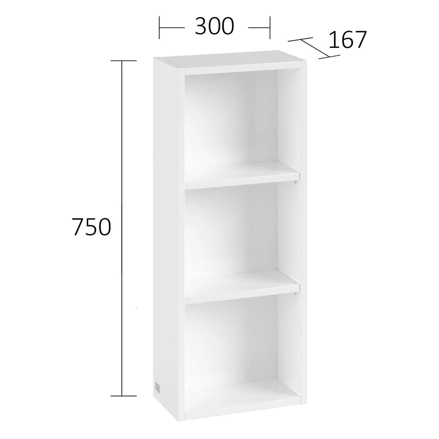 Villeroy & Boch My View+ Anbauschrank 30 x 75 cm, für Aufputz-Spiegelschrank Bild 2