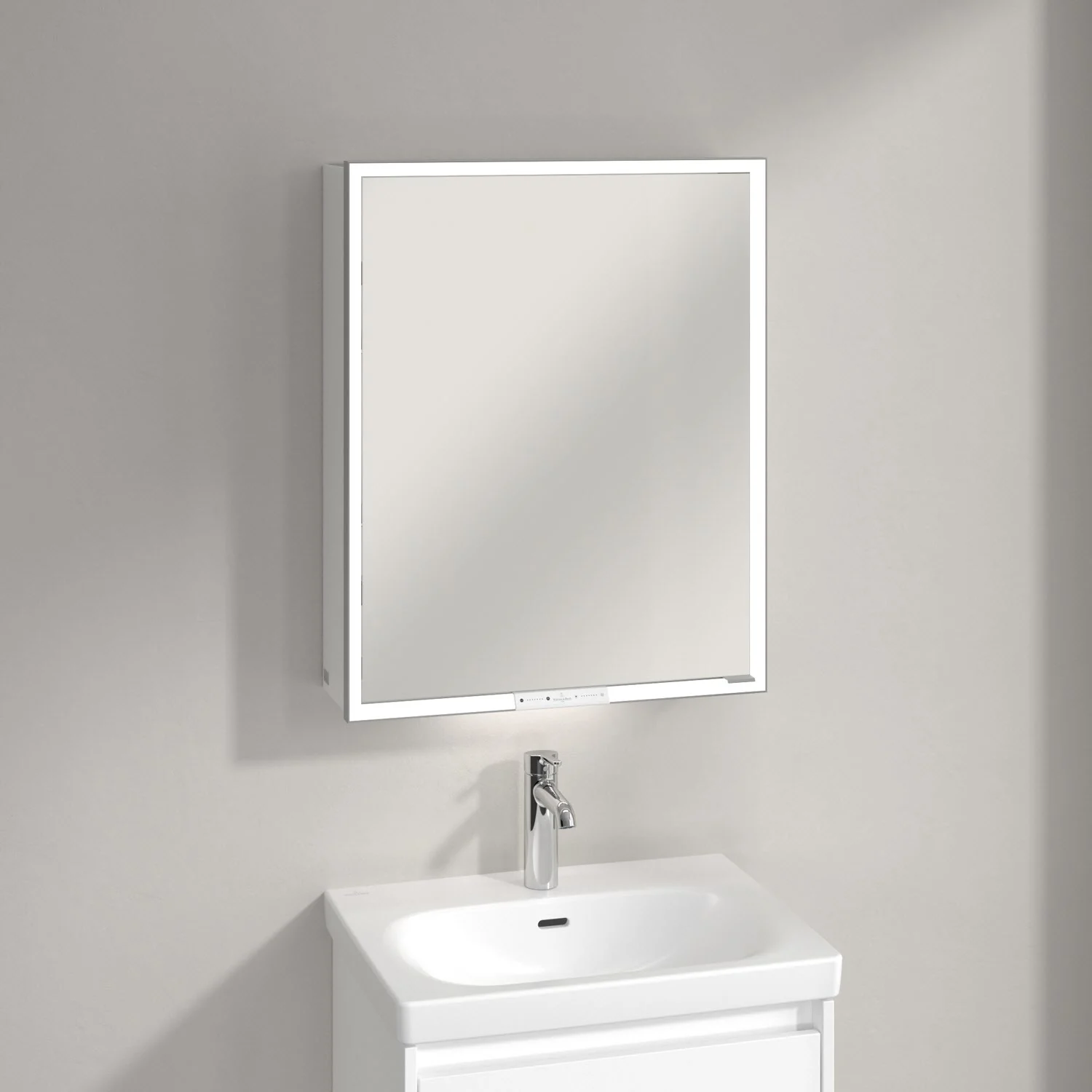 Villeroy & Boch My View+ Aufputz-Spiegelschrank 60 x 75 cm, Anschlag links