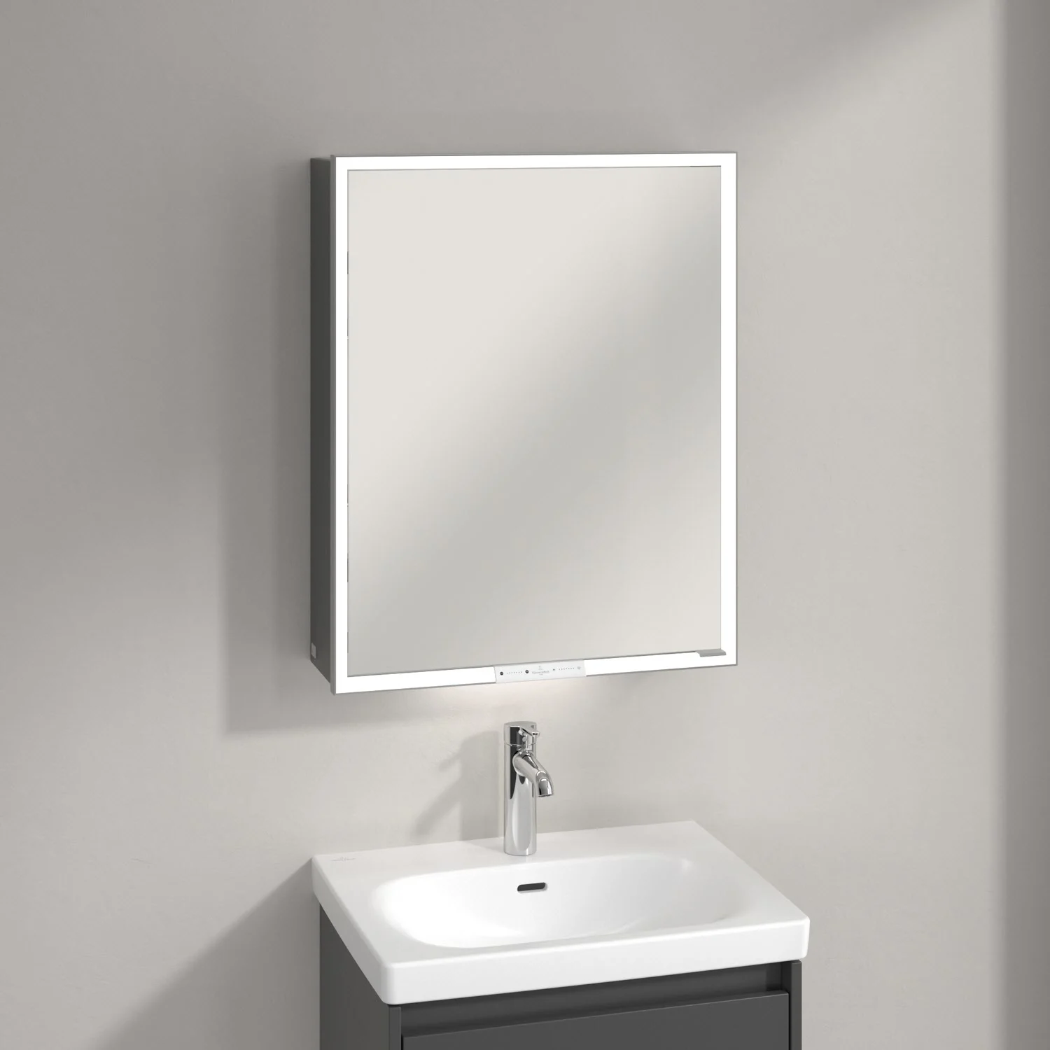 Villeroy & Boch My View+ Szafka łazienkowa z lustrem do montażu natynkowego 60 x 75 cm, otwierana w lewo