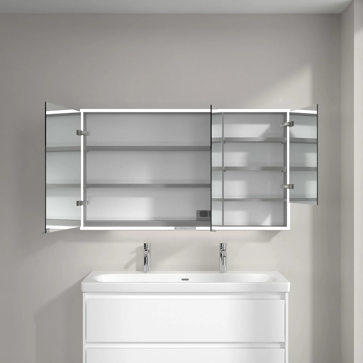 Villeroy & Boch My View+ Aufputz-Spiegelschrank 130 x 75 cm Bild 3
