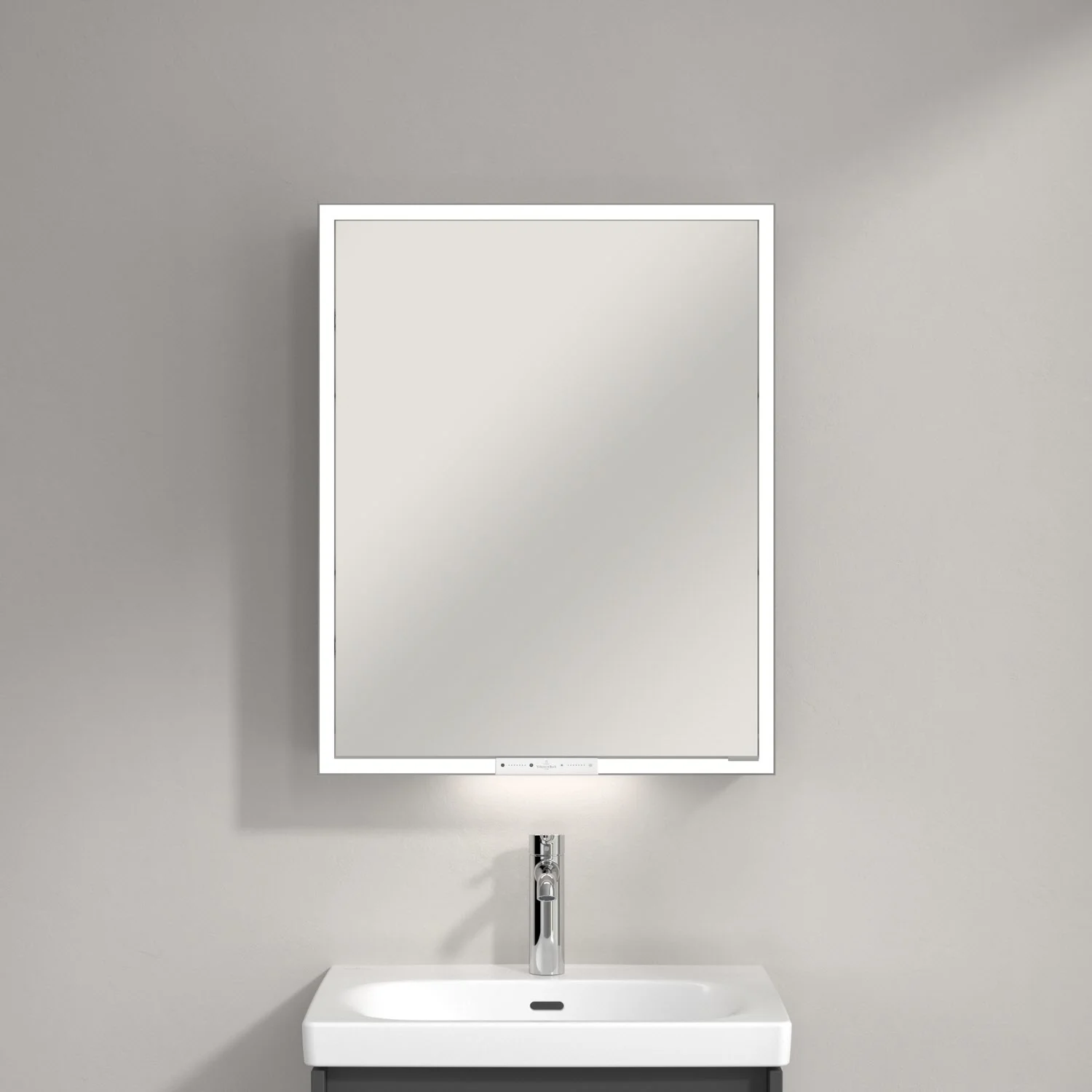 Villeroy & Boch My View+ Szafka łazienkowa z lustrem do montażu natynkowego 60 x 75 cm, otwierana w lewo Zdjęcie 4