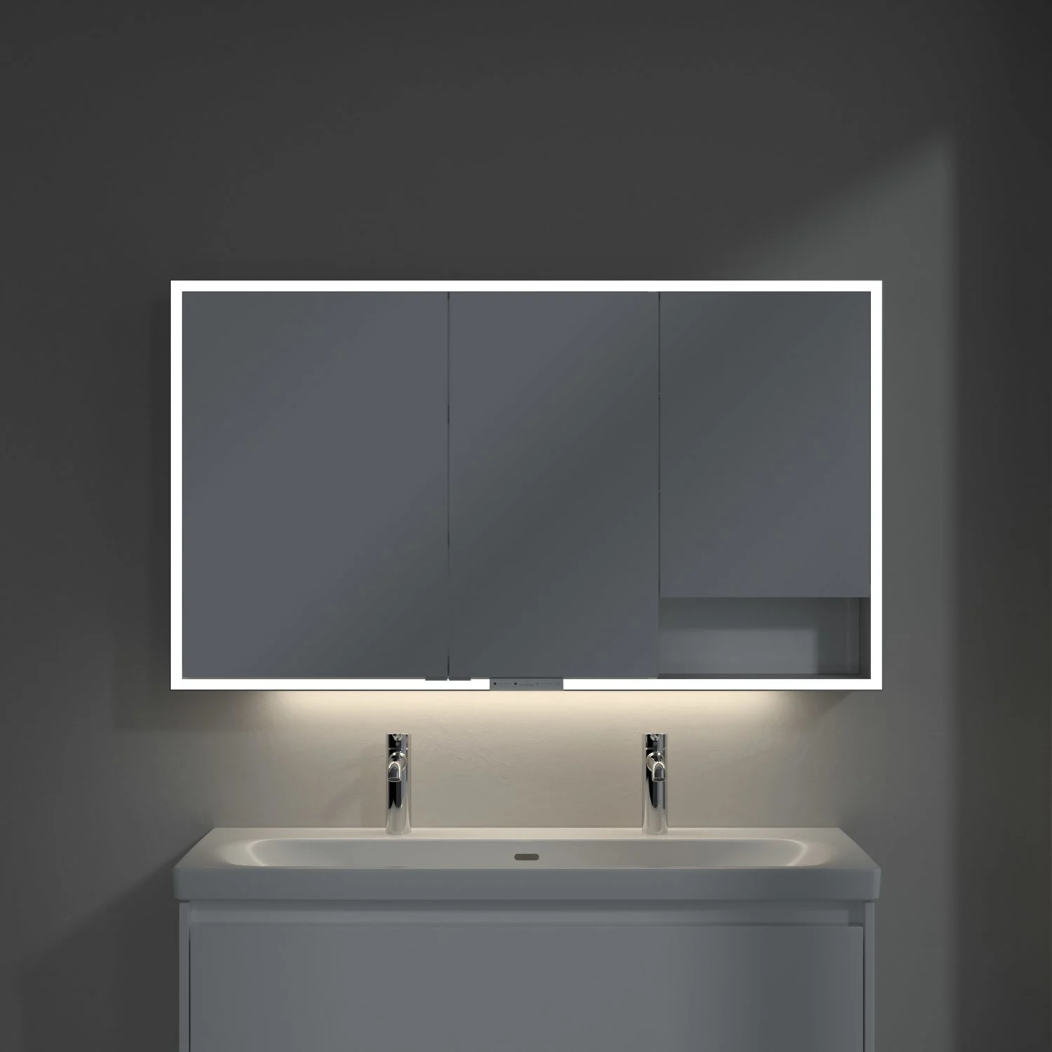 Villeroy & Boch My View+ Aufputz-Spiegelschrank 130 x 75 cm Bild 6