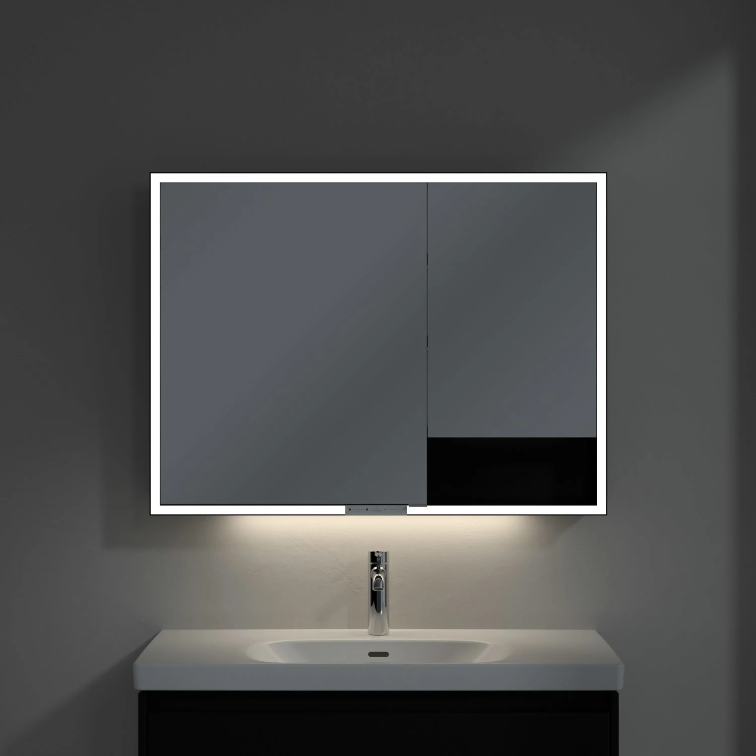 Villeroy & Boch My View+ Szafka łazienkowa z lustrem do montażu na ścianie 100 x 75 cm Zdjęcie 6