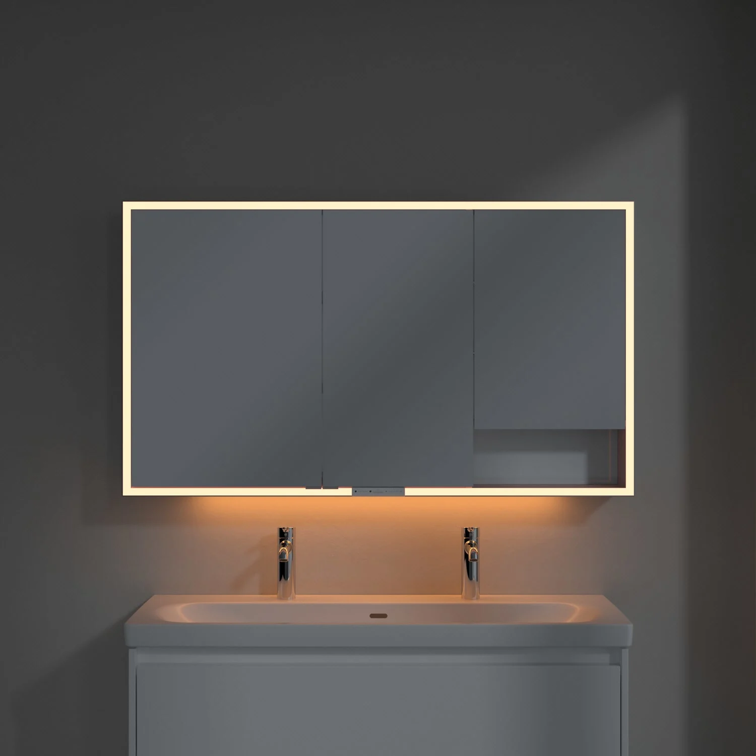 Villeroy & Boch My View+ Aufputz-Spiegelschrank 130 x 75 cm Bild 7