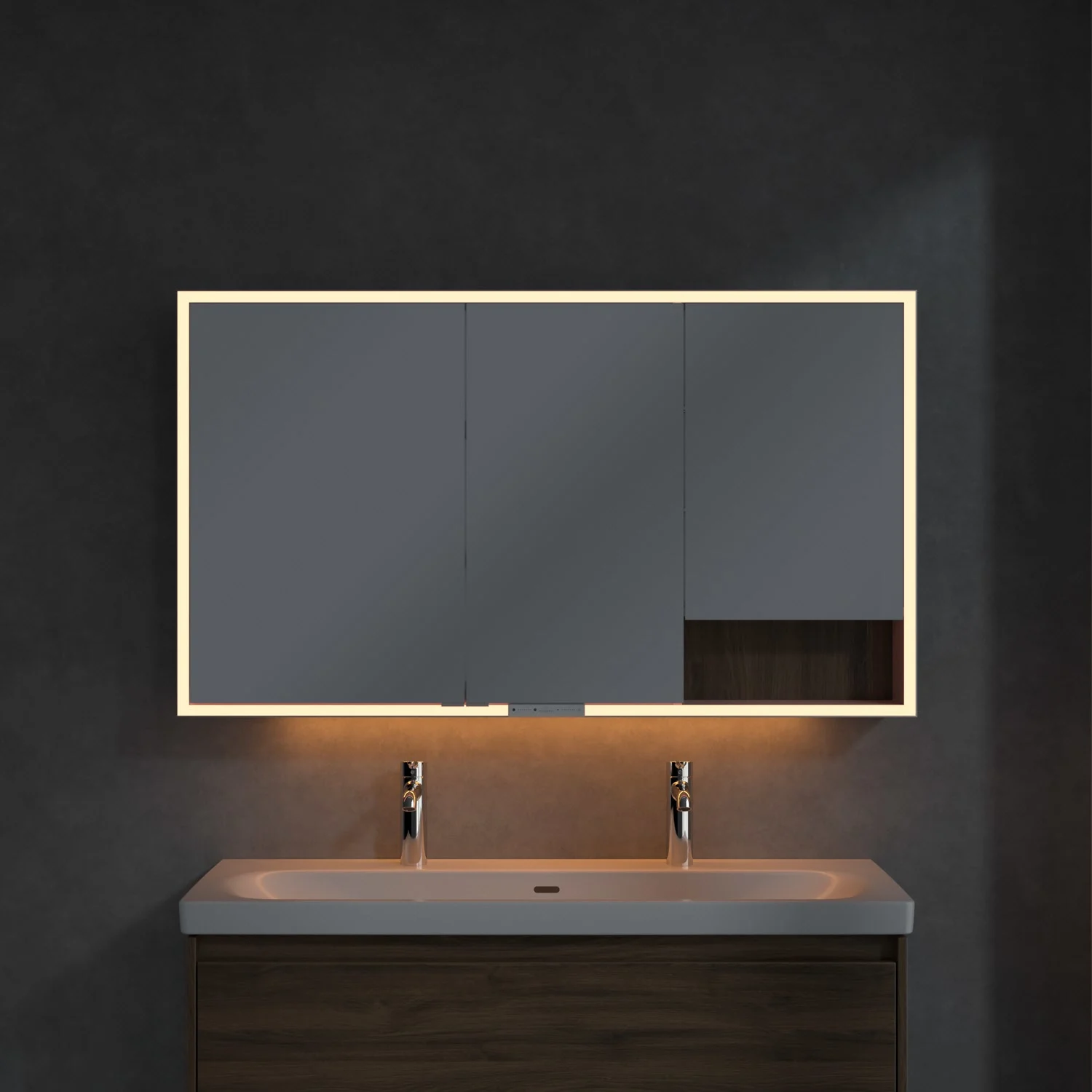Villeroy & Boch My View+ Szafka łazienkowa z lustrem do montażu na ścianie 130 x 75 cm Zdjęcie 7