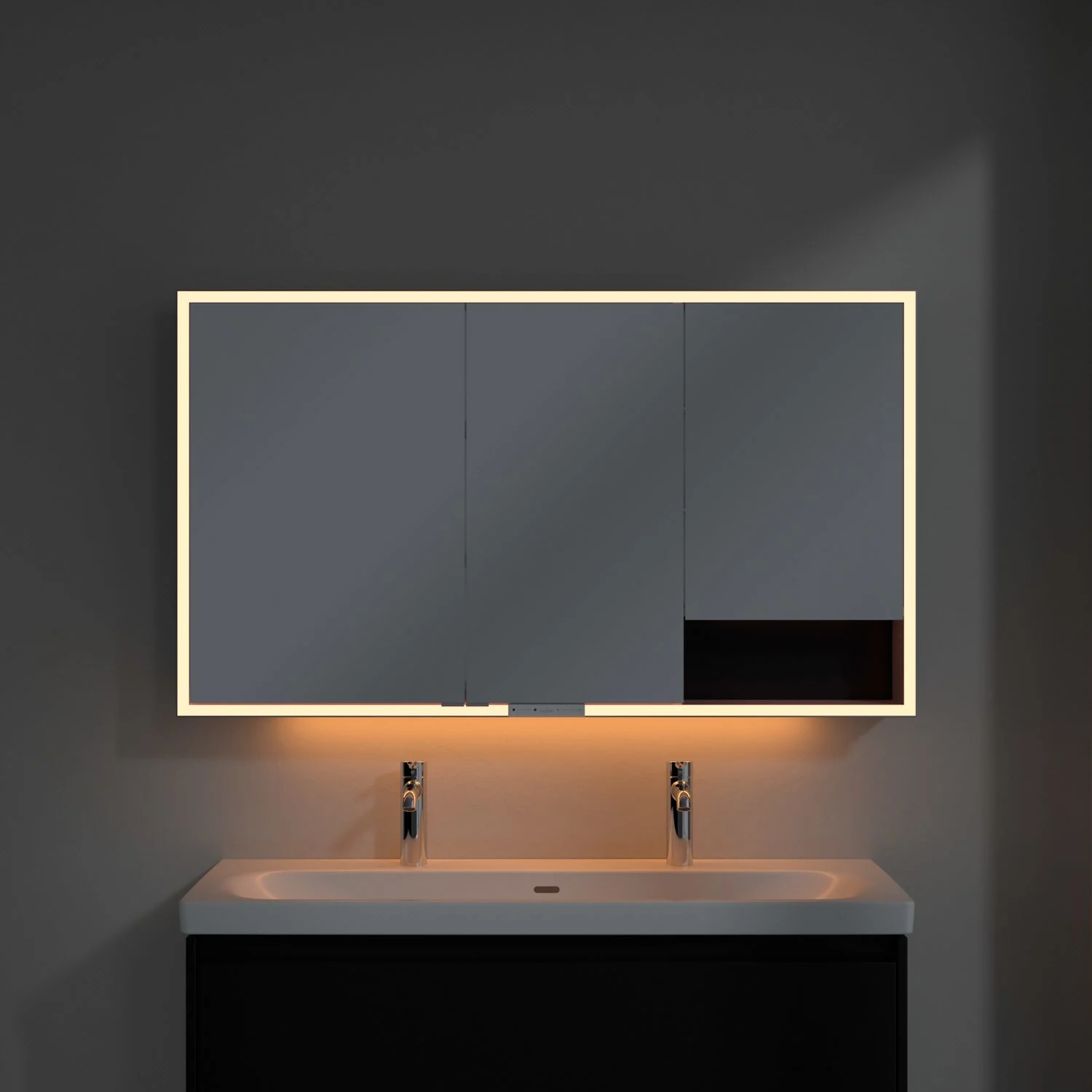 Villeroy & Boch My View+ Szafka łazienkowa z lustrem do montażu na ścianie 130 x 75 cm Zdjęcie 7