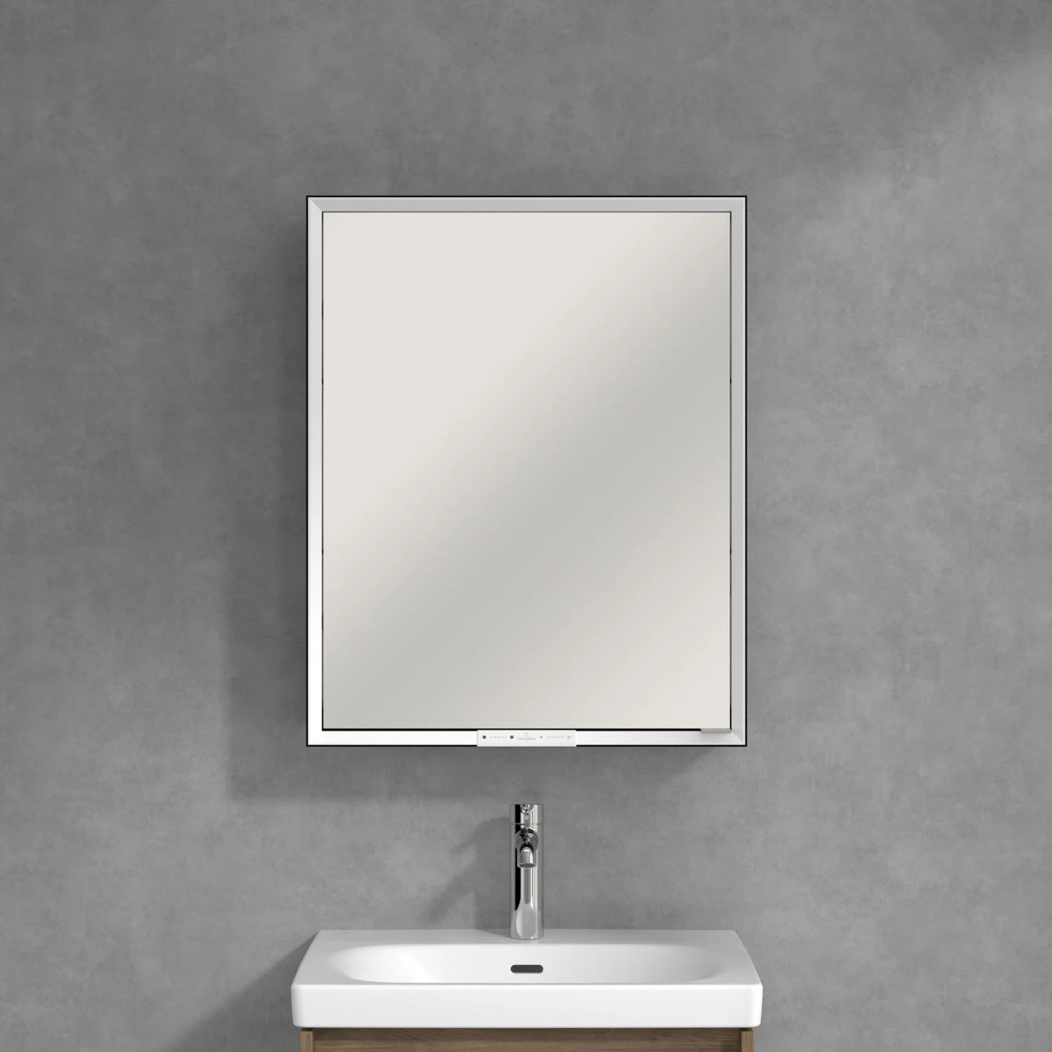 Villeroy & Boch My View+ Szafka łazienkowa z lustrem do montażu natynkowego 60 x 75 cm, otwierana w lewo Zdjęcie 8