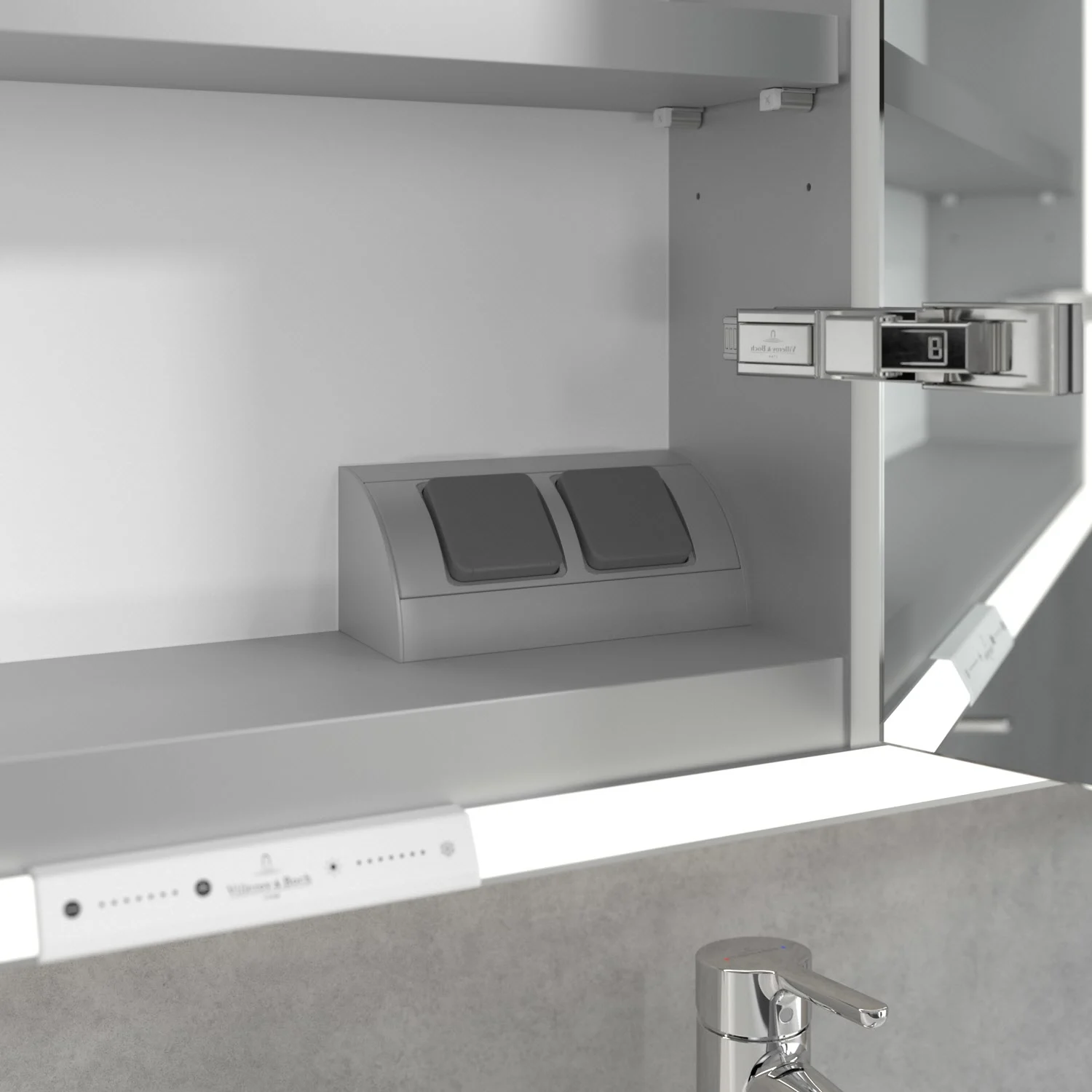 Villeroy & Boch My View+ Aufputz-Spiegelschrank 130 x 75 cm Bild 11