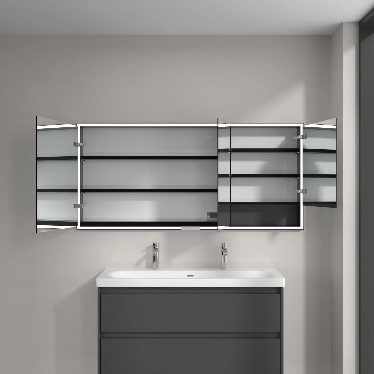 Villeroy & Boch My View+ Szafka łazienkowa z lustrem do zabudowy 160 x 75 cm Zdjęcie 3