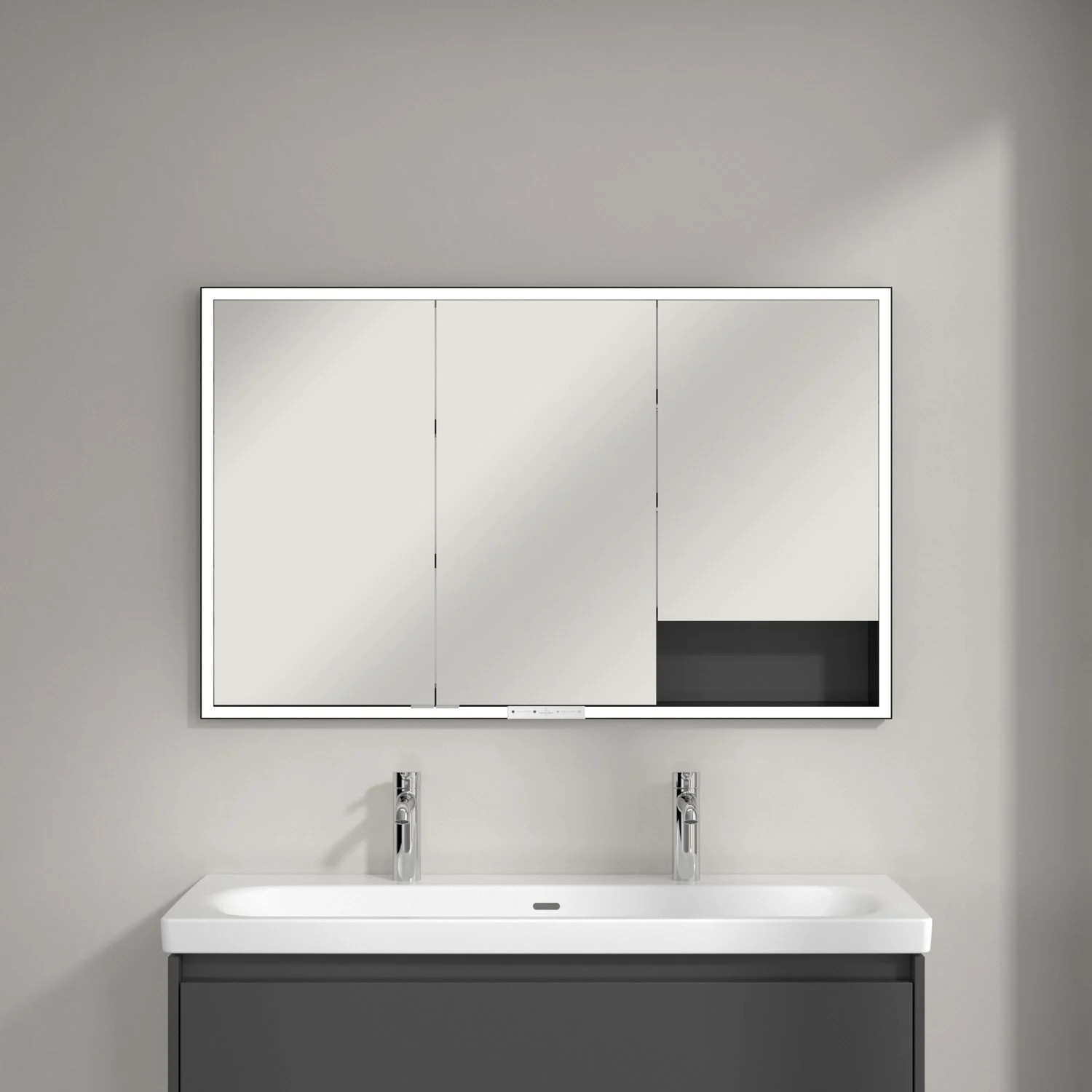 Villeroy & Boch My View+ Einbau-Spiegelschrank 120 x 75 cm Bild 4