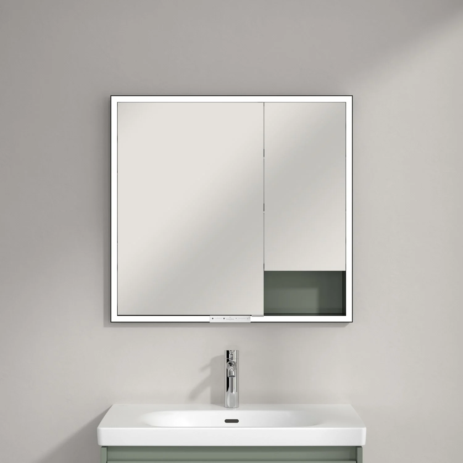 Villeroy & Boch My View+ Einbau-Spiegelschrank 80 x 75 cm Bild 4