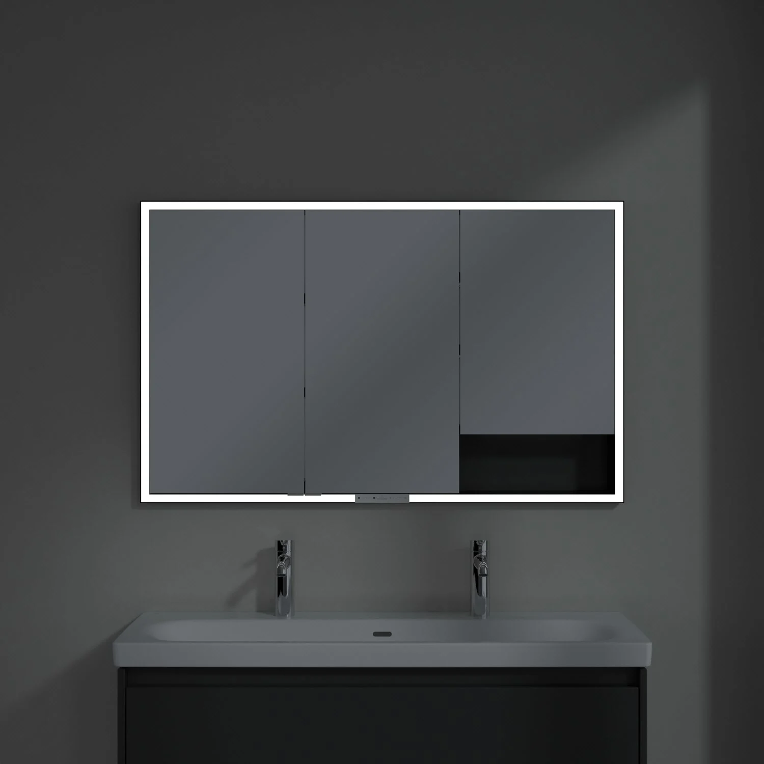 Villeroy & Boch My View+ Einbau-Spiegelschrank 120 x 75 cm Bild 6