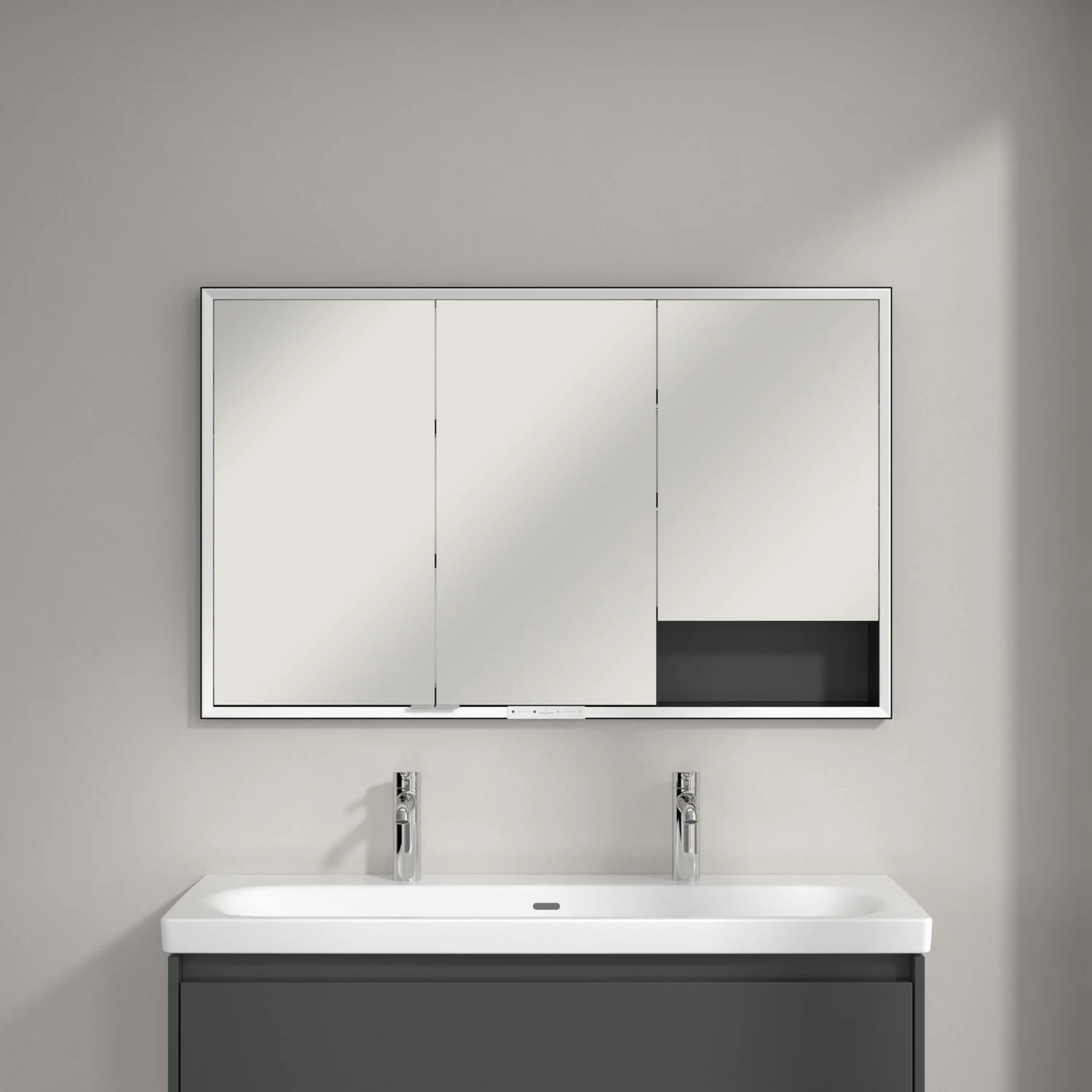 Villeroy & Boch My View+ Einbau-Spiegelschrank 120 x 75 cm Bild 8