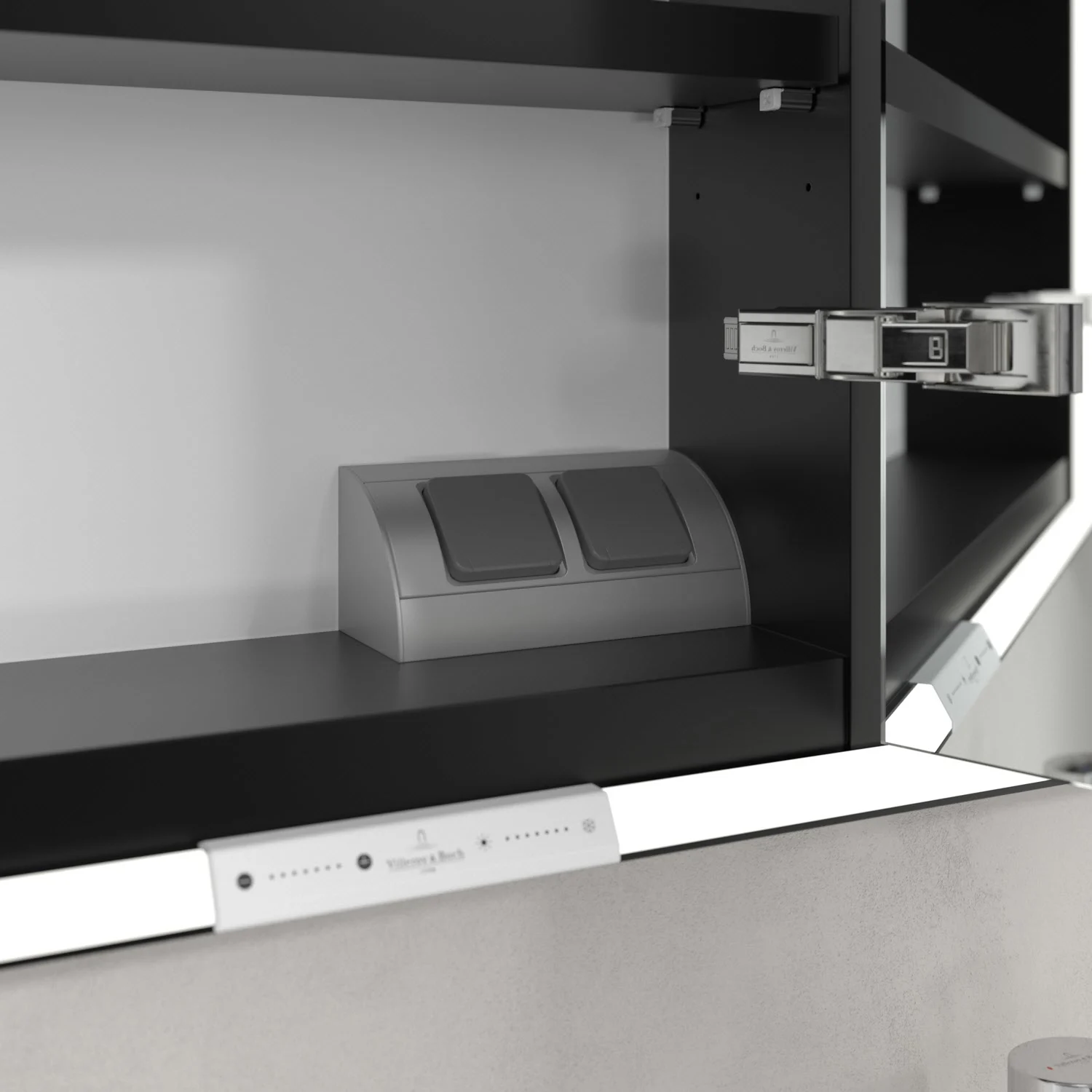 Villeroy & Boch My View+ Einbau-Spiegelschrank 120 x 75 cm Bild 11