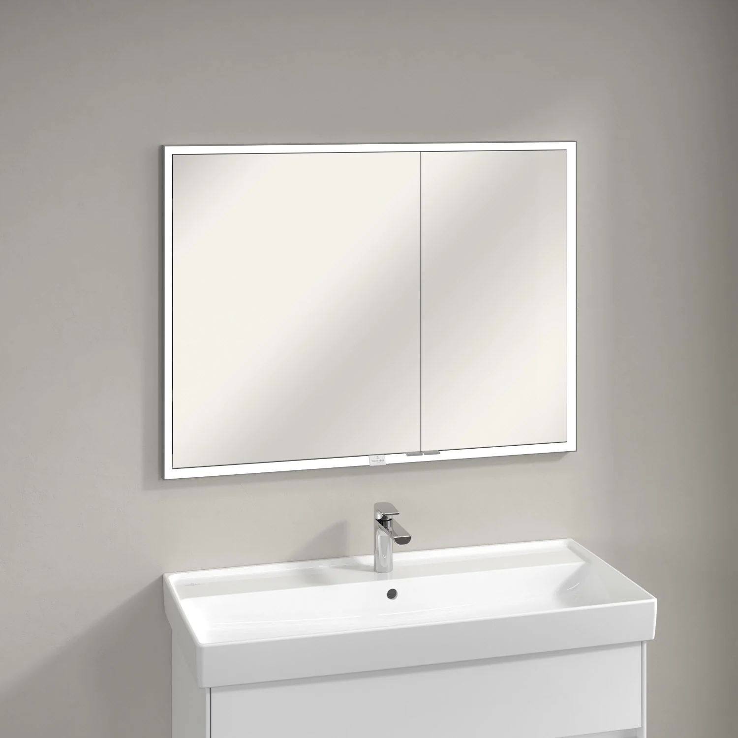 Villeroy & Boch My View Now Einbau-Spiegelschrank 100 cm, 2 Türen, mit Sensordimmer Bild 6