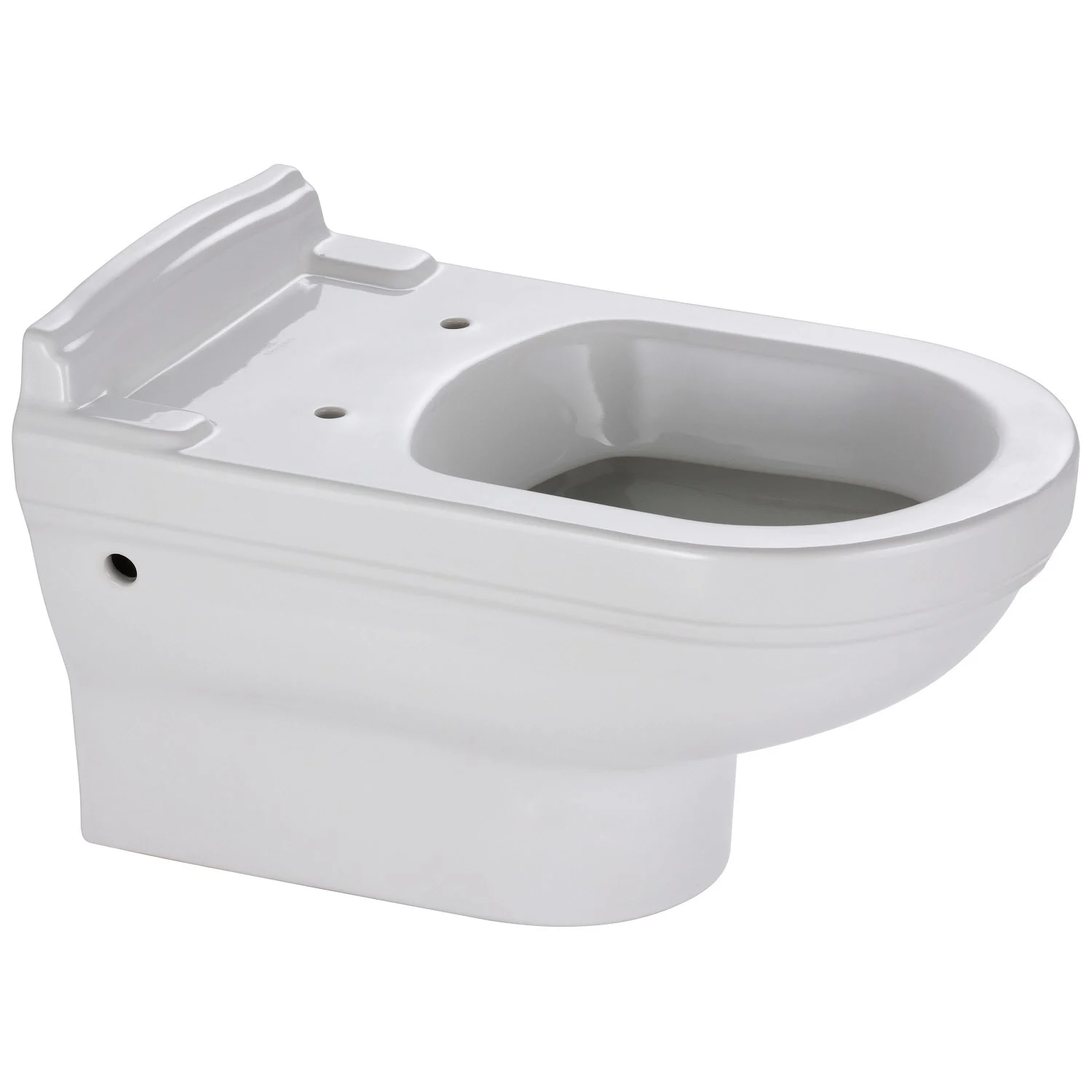 Biała toaleta ścienna w widoku bocznym, Villeroy & Boch