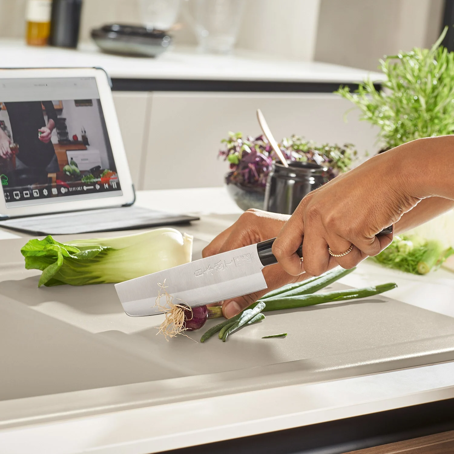 Villeroy & Boch Subway Style 45 Einbauspüle, Ablaufgarnitur mit Handbetätigung, Becken links Bild 3