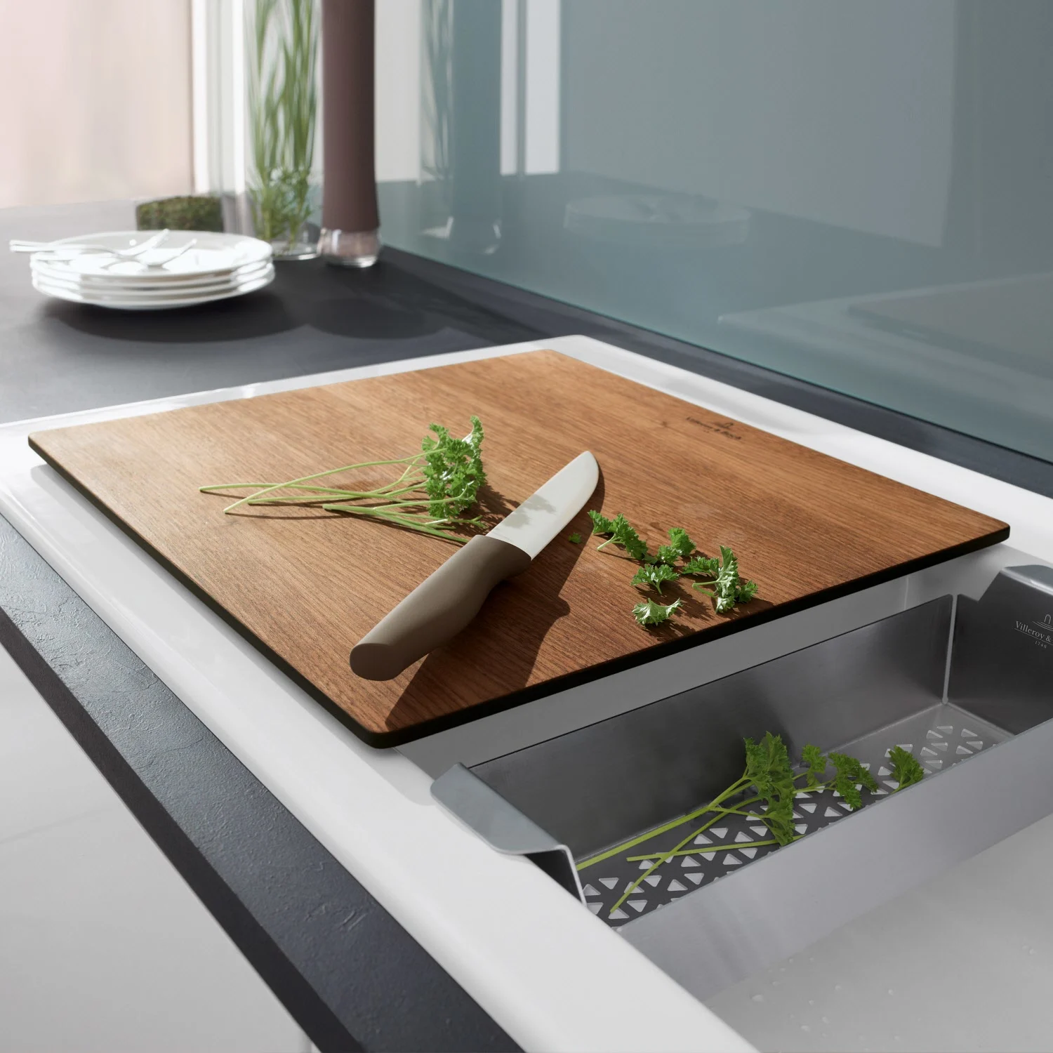 Villeroy & Boch Schneidbrett 38,3 x 37,5 cm Bild 4