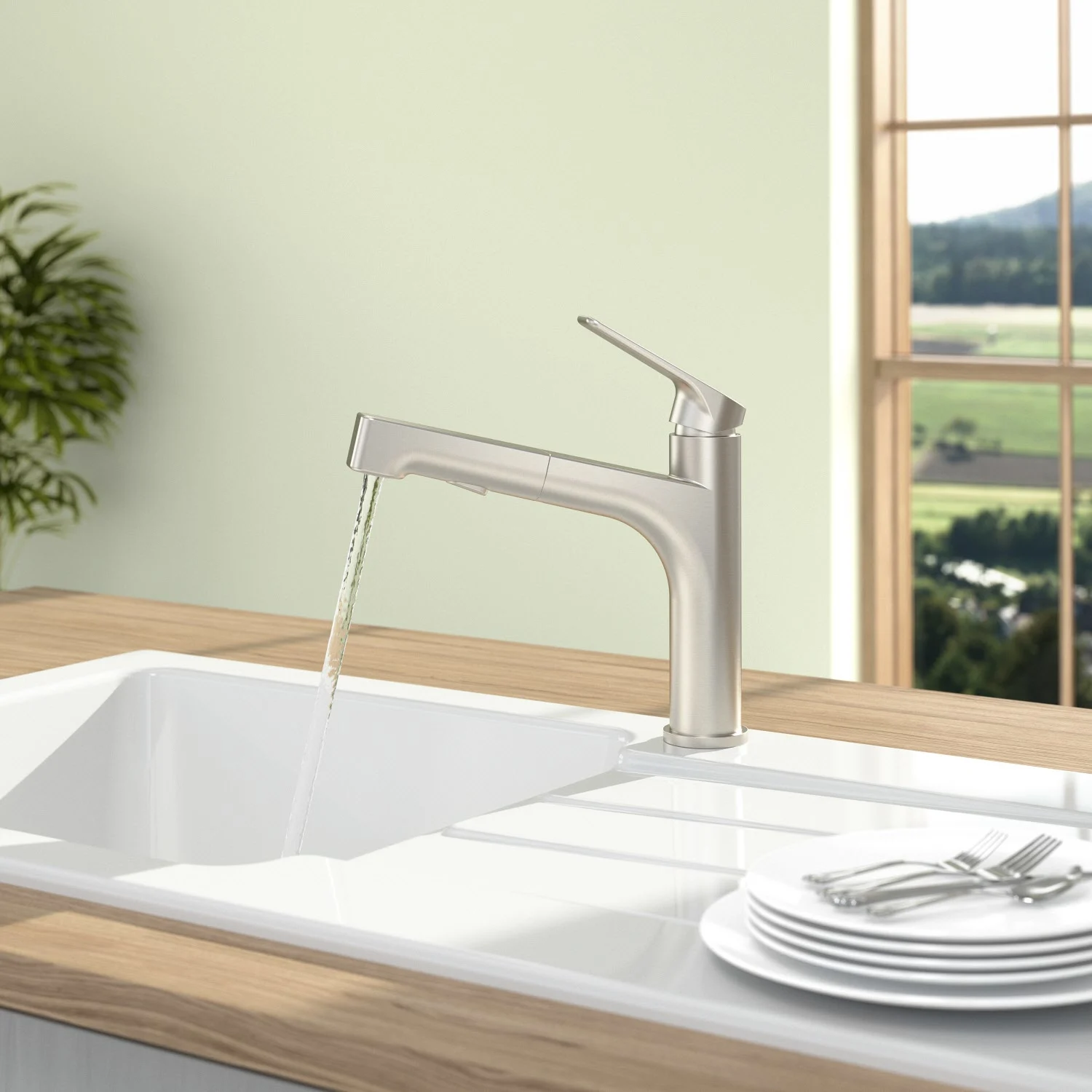 Villeroy & Boch Junis Sky Shower Einhebel Küchenarmatur Bild 4