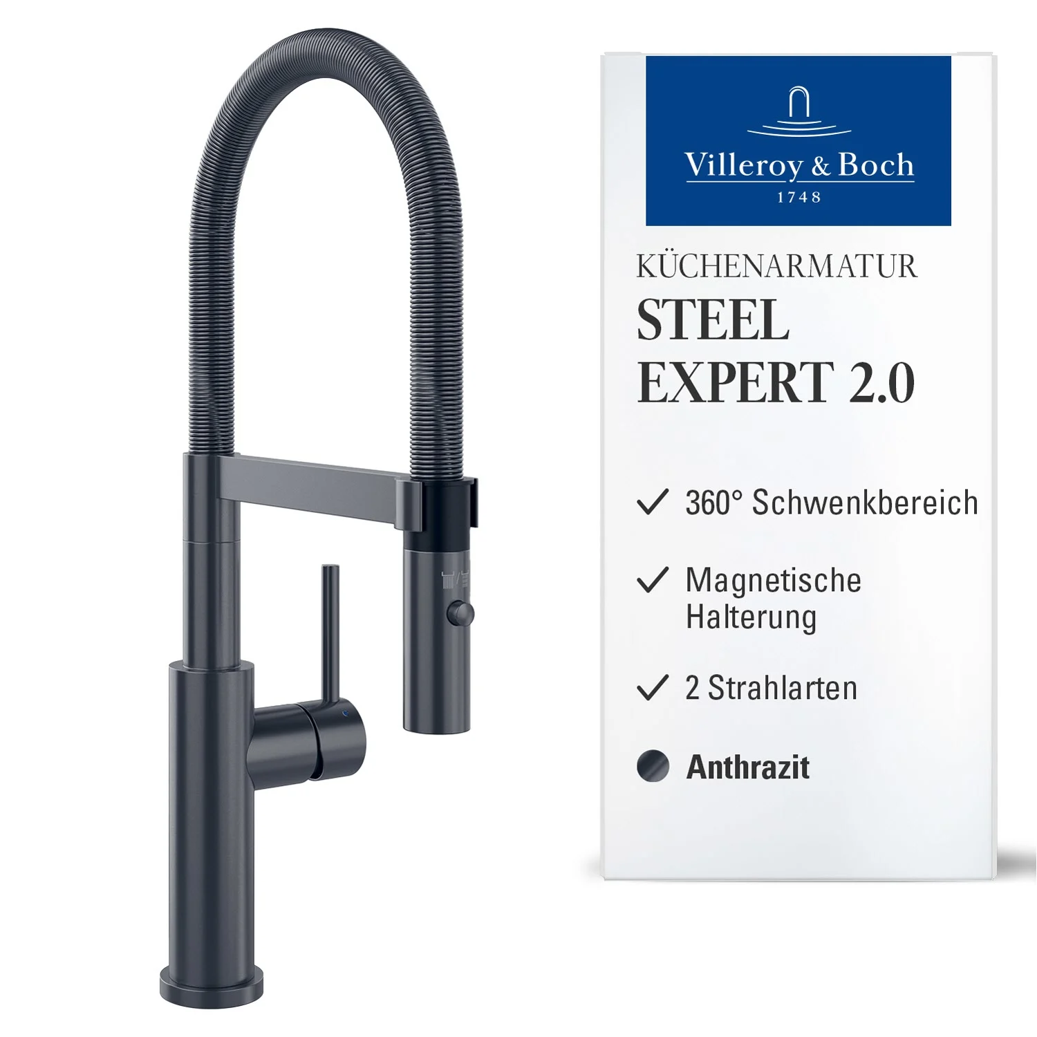 Villeroy & Boch Steel Expert 2.0 Einhebel Küchenarmatur Bild 3