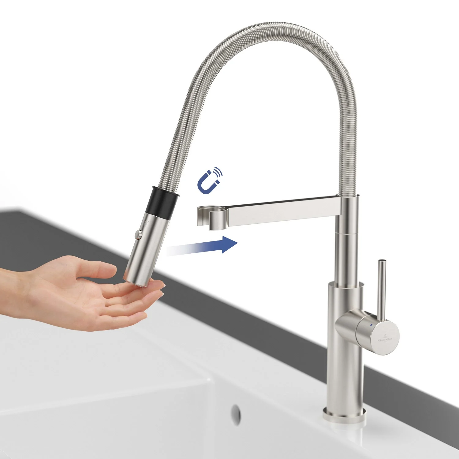 Villeroy & Boch Steel Expert 2.0 Einhebel Küchenarmatur Bild 10