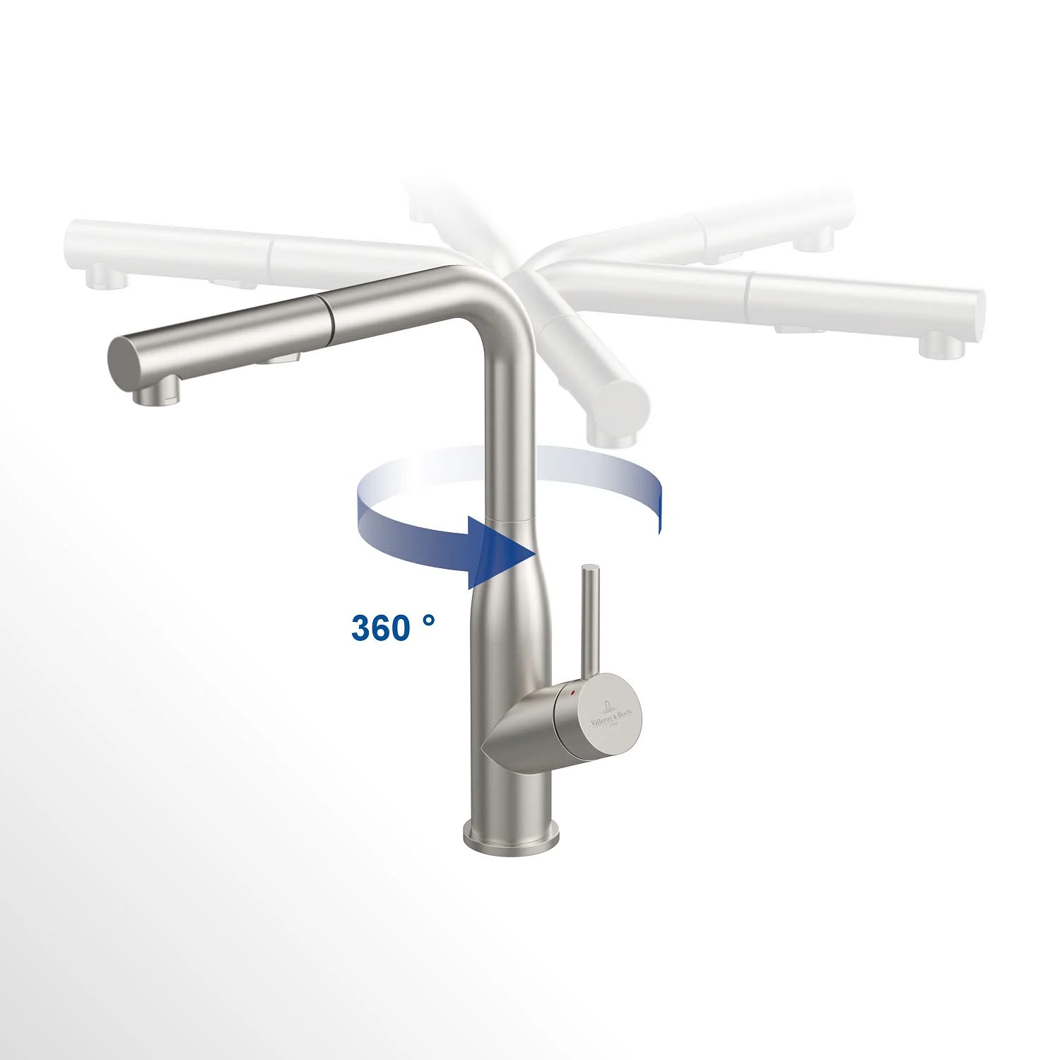 Villeroy & Boch Subway Style Shower Einhebel-Küchenarmatur Bild 11