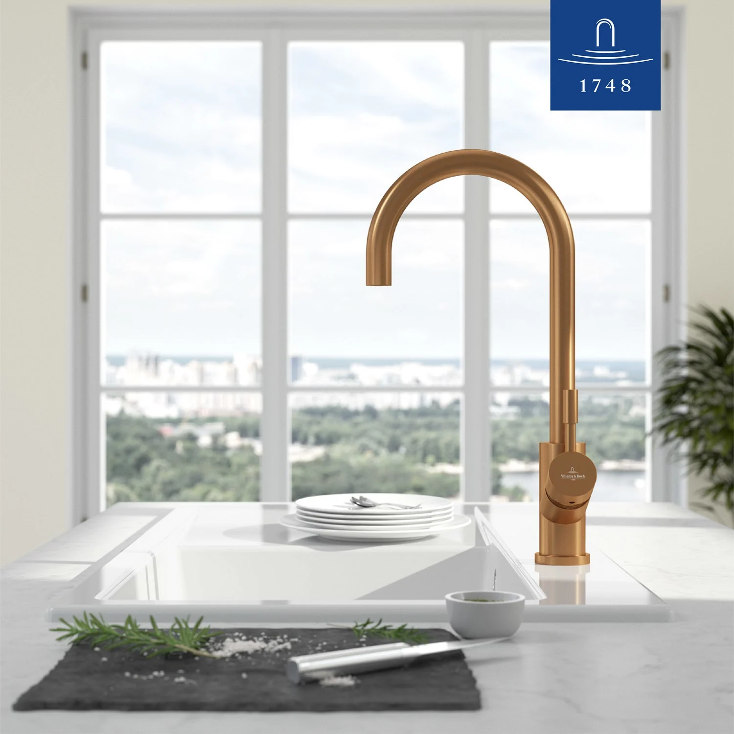 Villeroy & Boch Umbrella Einhebel-Küchenarmatur Bild 8