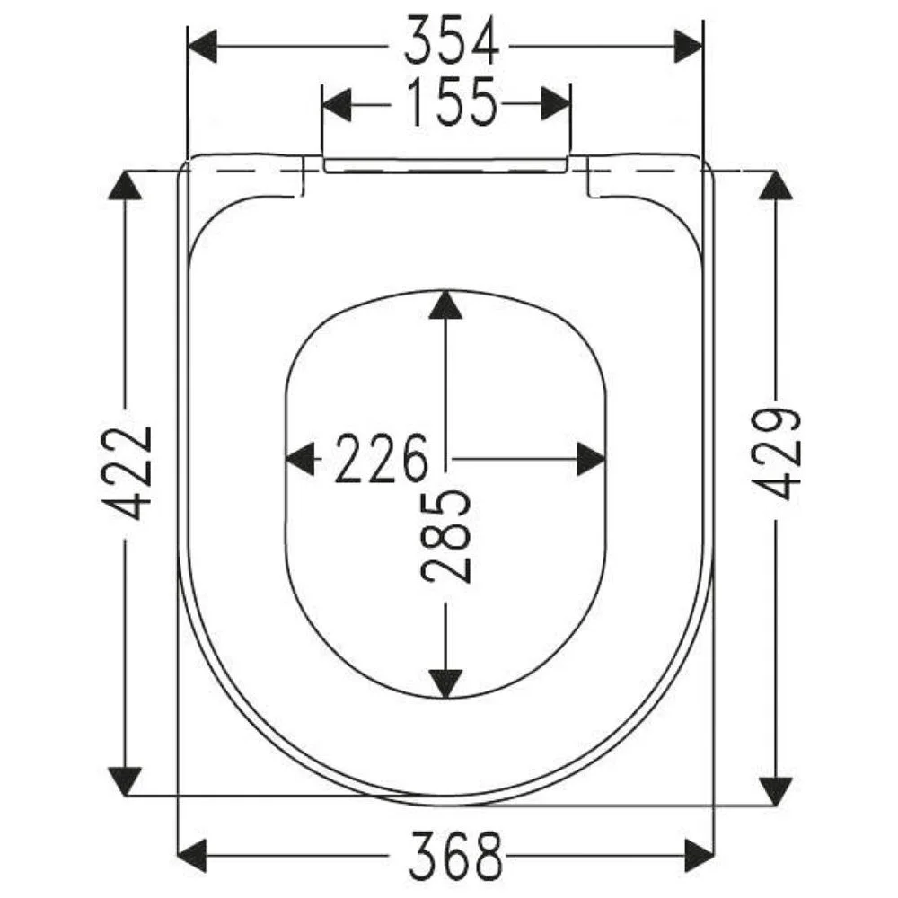 Villeroy & Boch O.novo WC-Sitz mit Soft-Closing-Funktion Bild 5