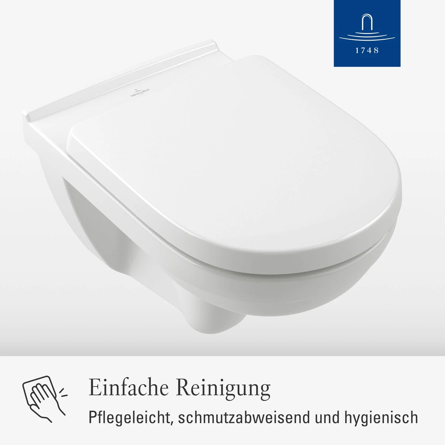 Villeroy & Boch O.novo WC-Sitz mit Soft-Closing-Funktion Bild 6