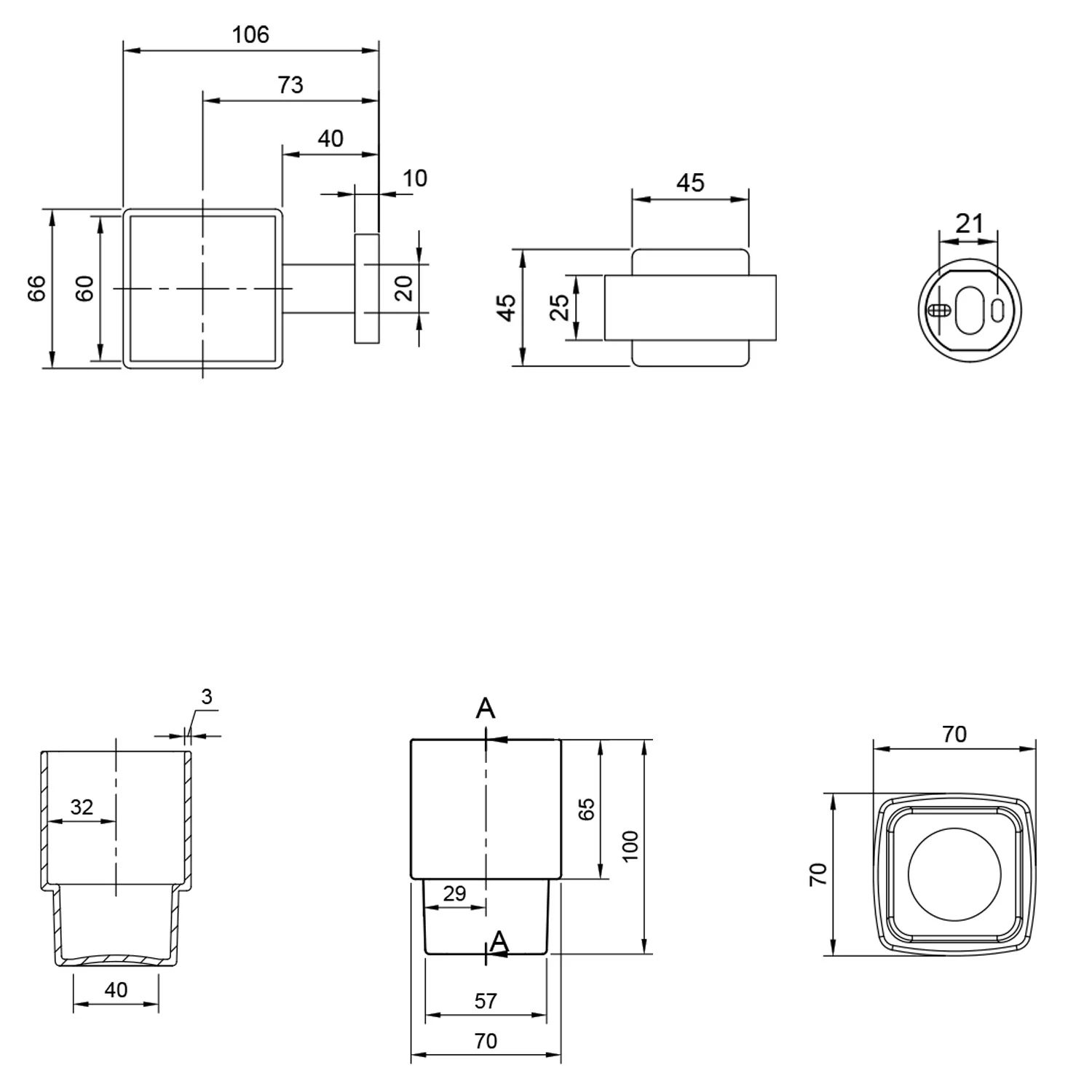 Villeroy & Boch Elements - Striking Glashalter Bild 2
