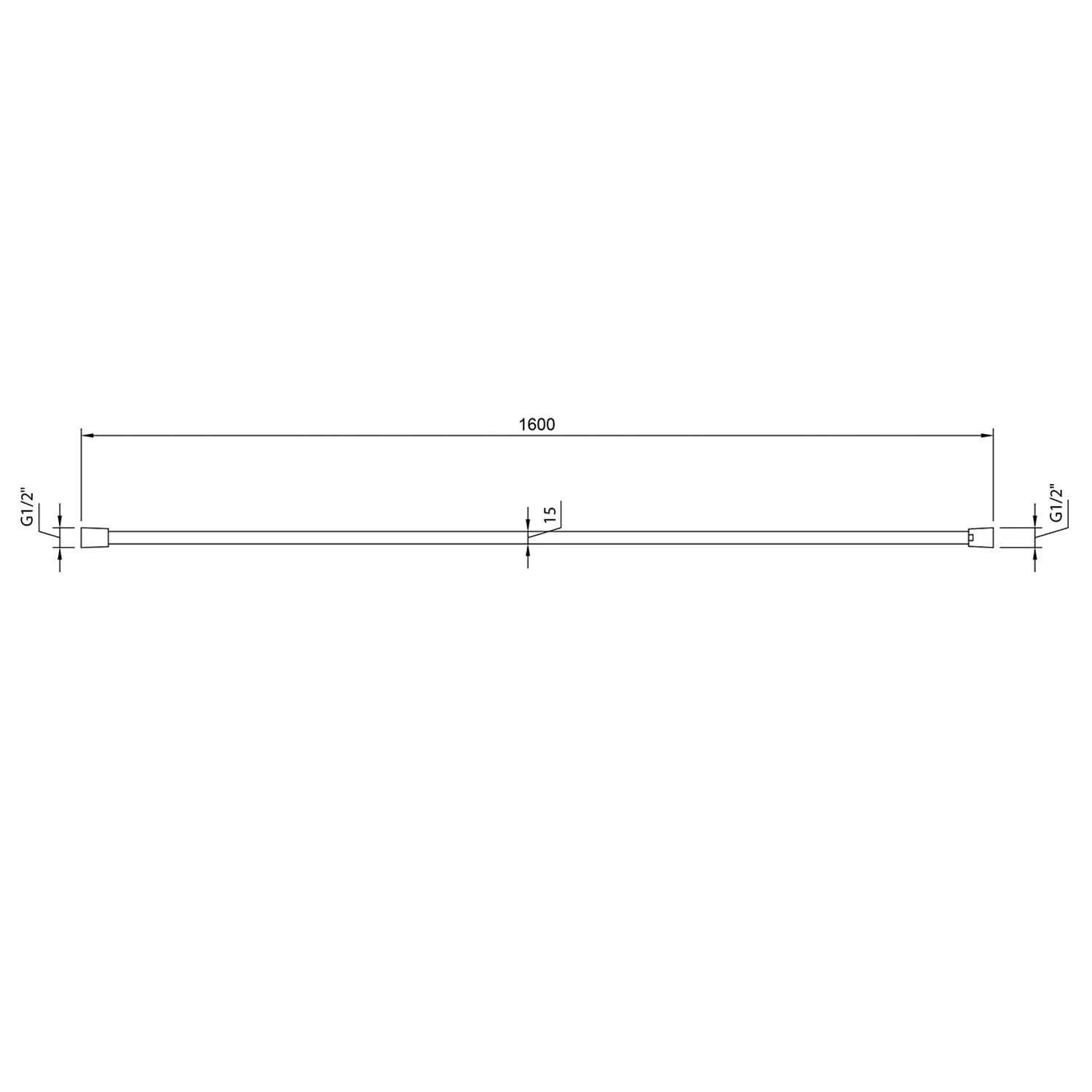 Villeroy & Boch Universal Showers Handbrauseschlauch 160 cm Bild 3