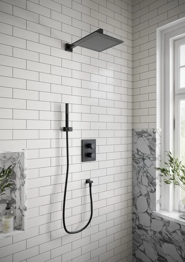 Villeroy & Boch Universal Showers Regenbrausearm eckig Bild 3