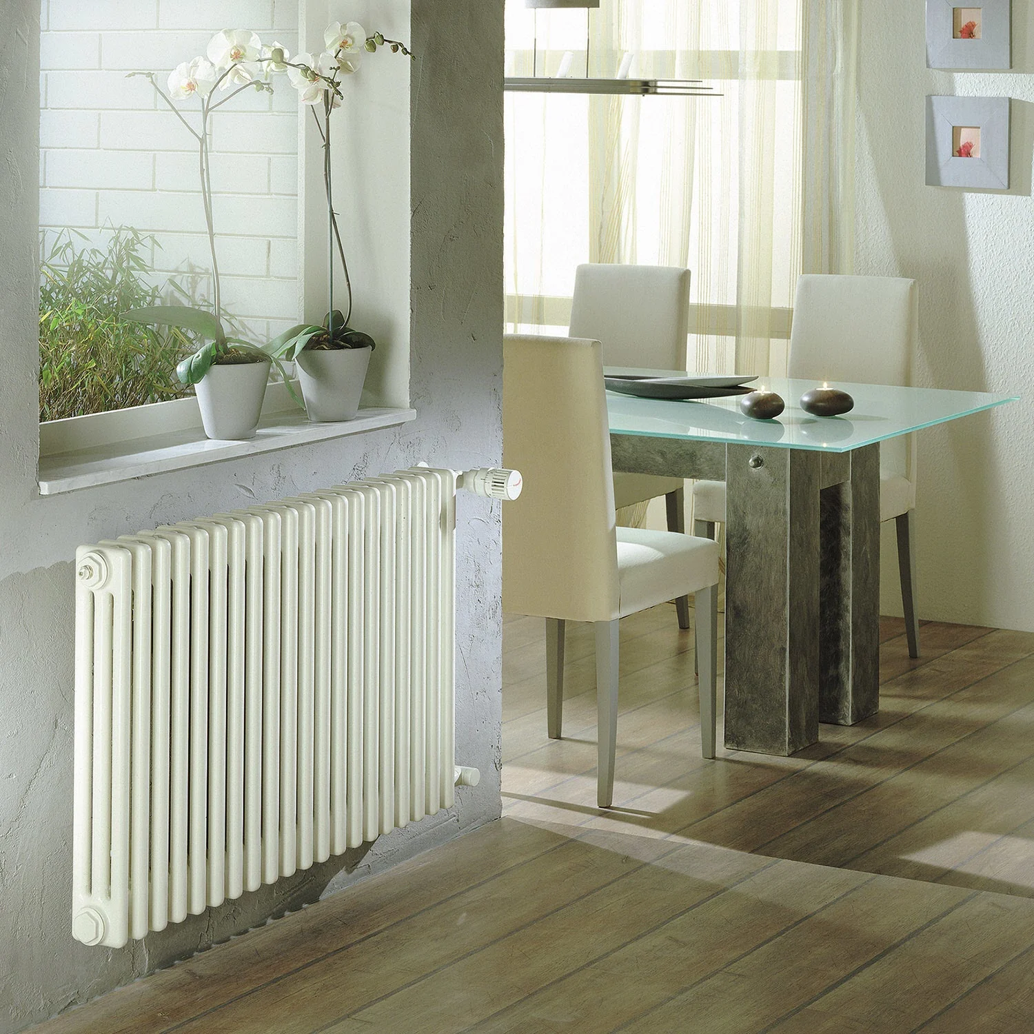 Zehnder Charleston 3075 Heizkörper 92 x 75 x 10 cm, Anschlussart Completto V008