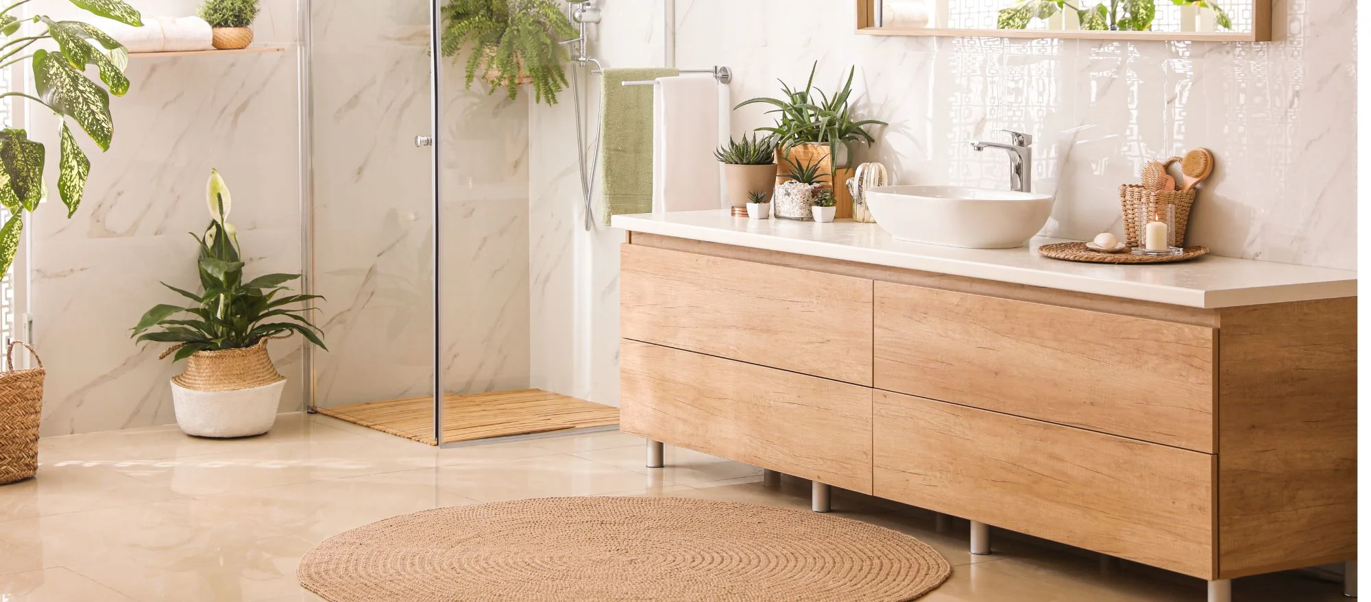 Natur-Badezimmer: Tipps zur Einrichtung und Nachhaltigkeit