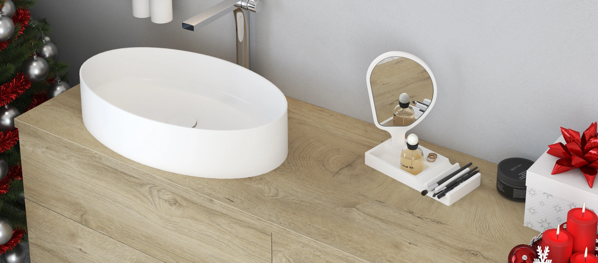 Weihnachten im Badezimmer: Kreative Deko-Ideen
