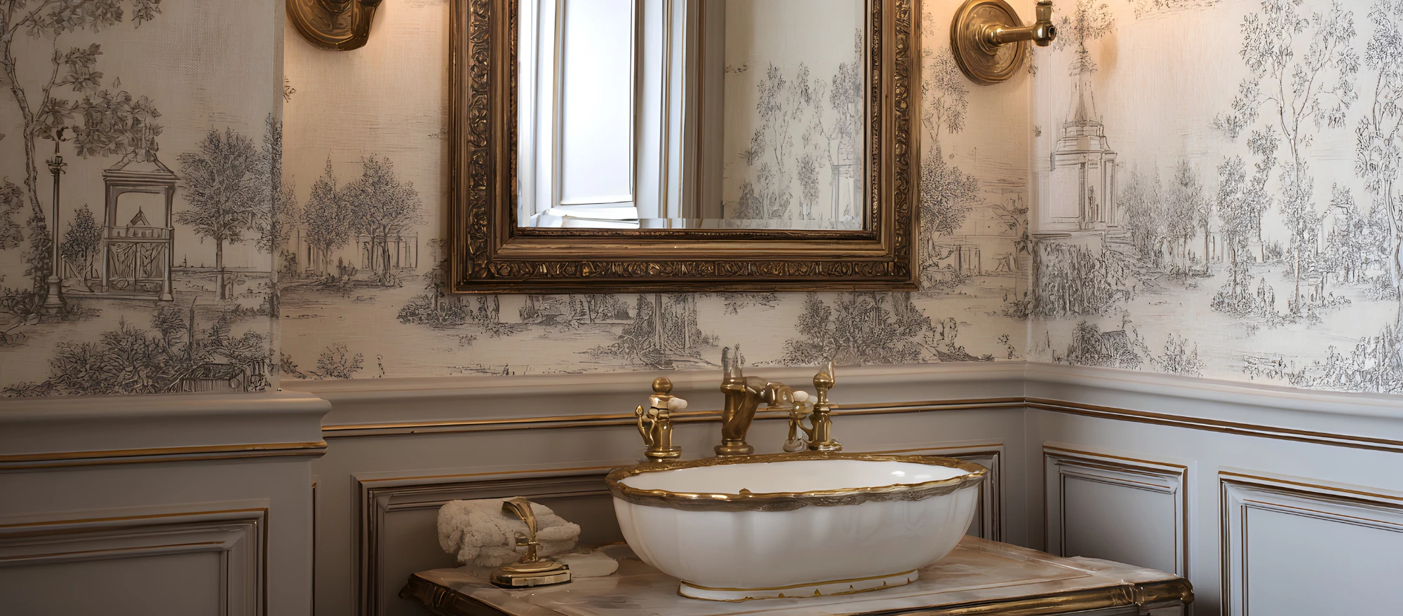 französisches badezimmer: stil trifft charme