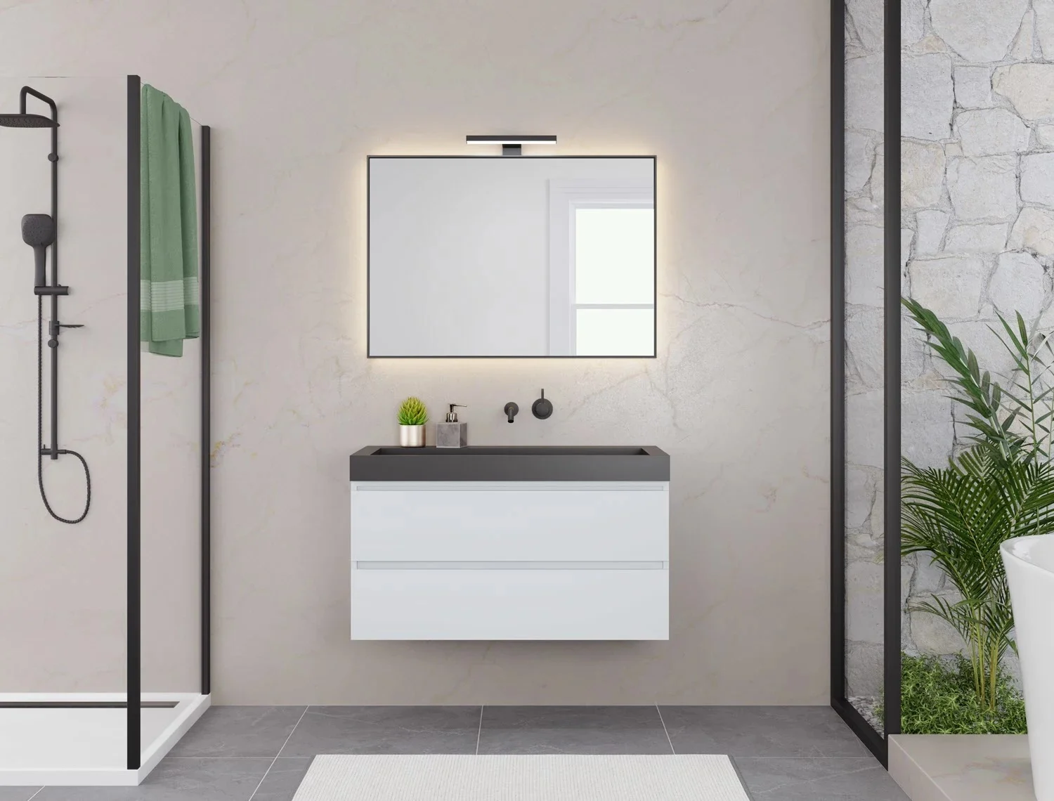 moderne badezimmer: inspiration für ihre einrichtung