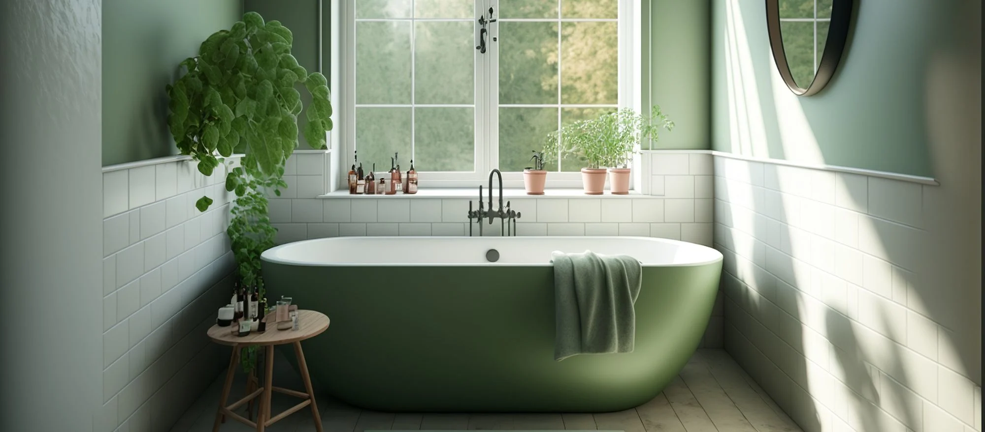 badezimmer in grün: die besten tipps und inspirationen