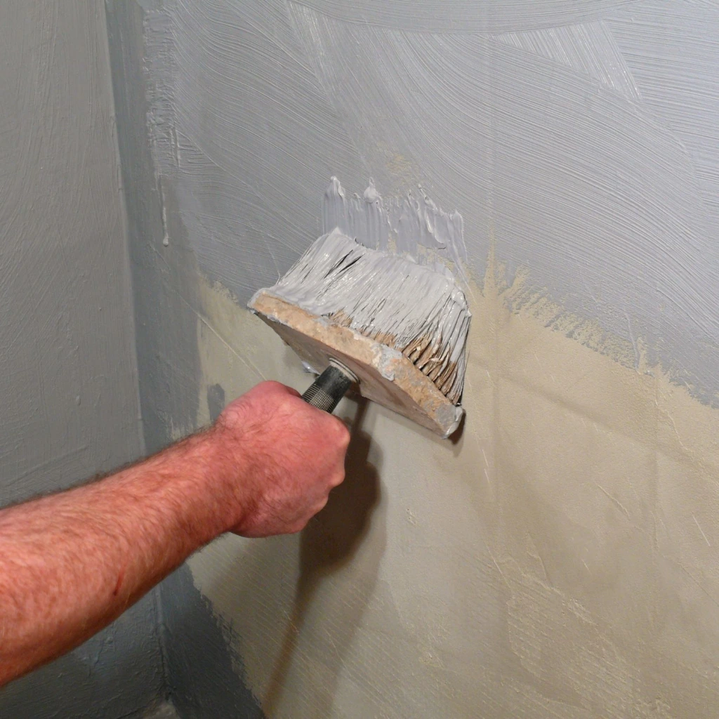 Vorbereitung der Fliesen auf die neue Farbe