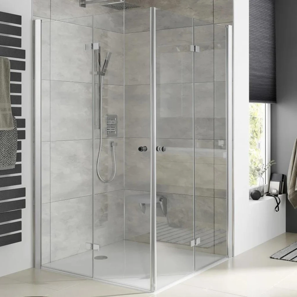 pflegeleichte Duschabtrennung