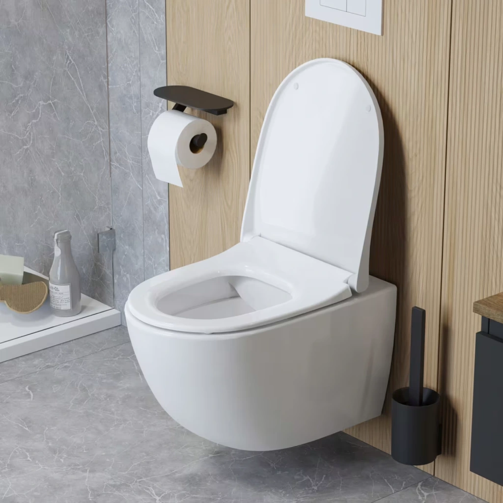 Steinkamp Living 2.0 Wand-WC Tiefspüler in einem modernen Bad