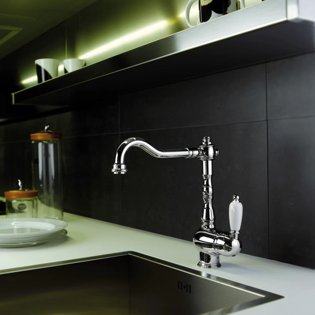 Kronenbach IOTA 2.0 Einhebel-Spülenarmatur in chrom