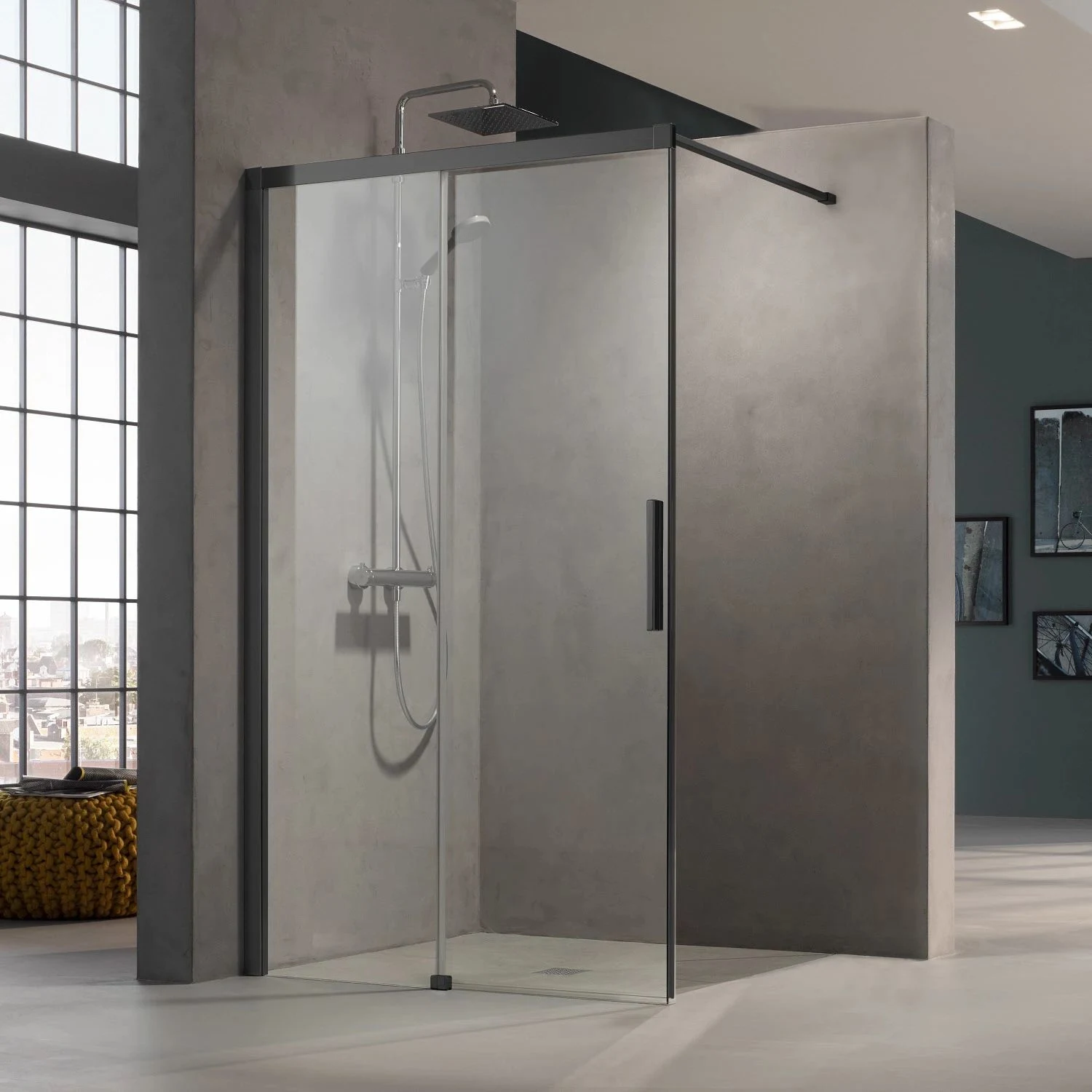 Walk in Dusche von Kermi