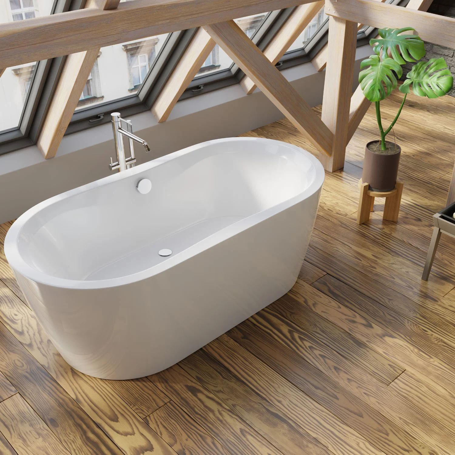 Pflanzen im Badezimmer